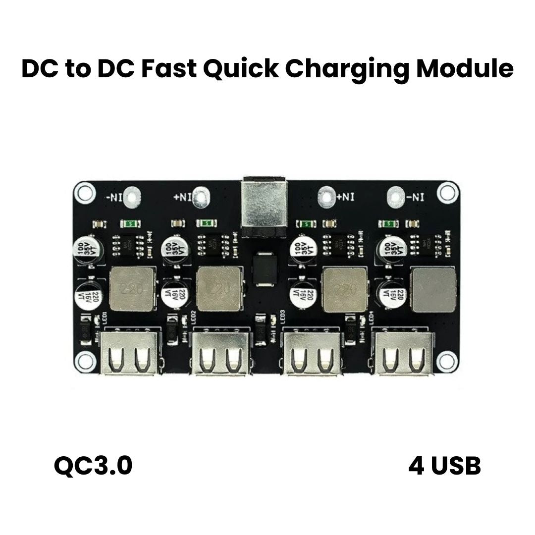 CQ3．ＤC Buy DC to DC Buck Fast Charging Module | 1,2 and 4 Way | Makerbazar