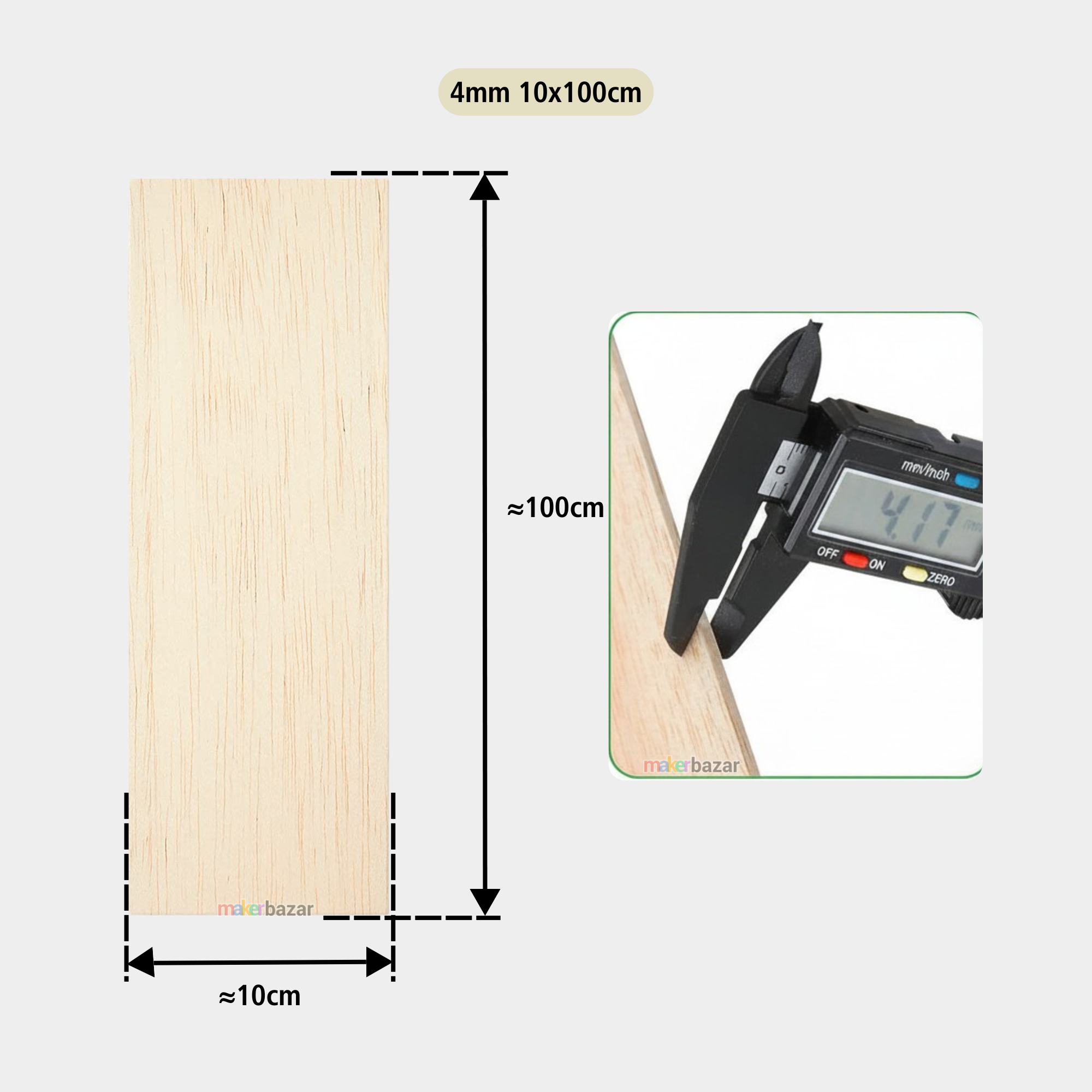 Cheap Generic A Grade Balsa Wood Sheet