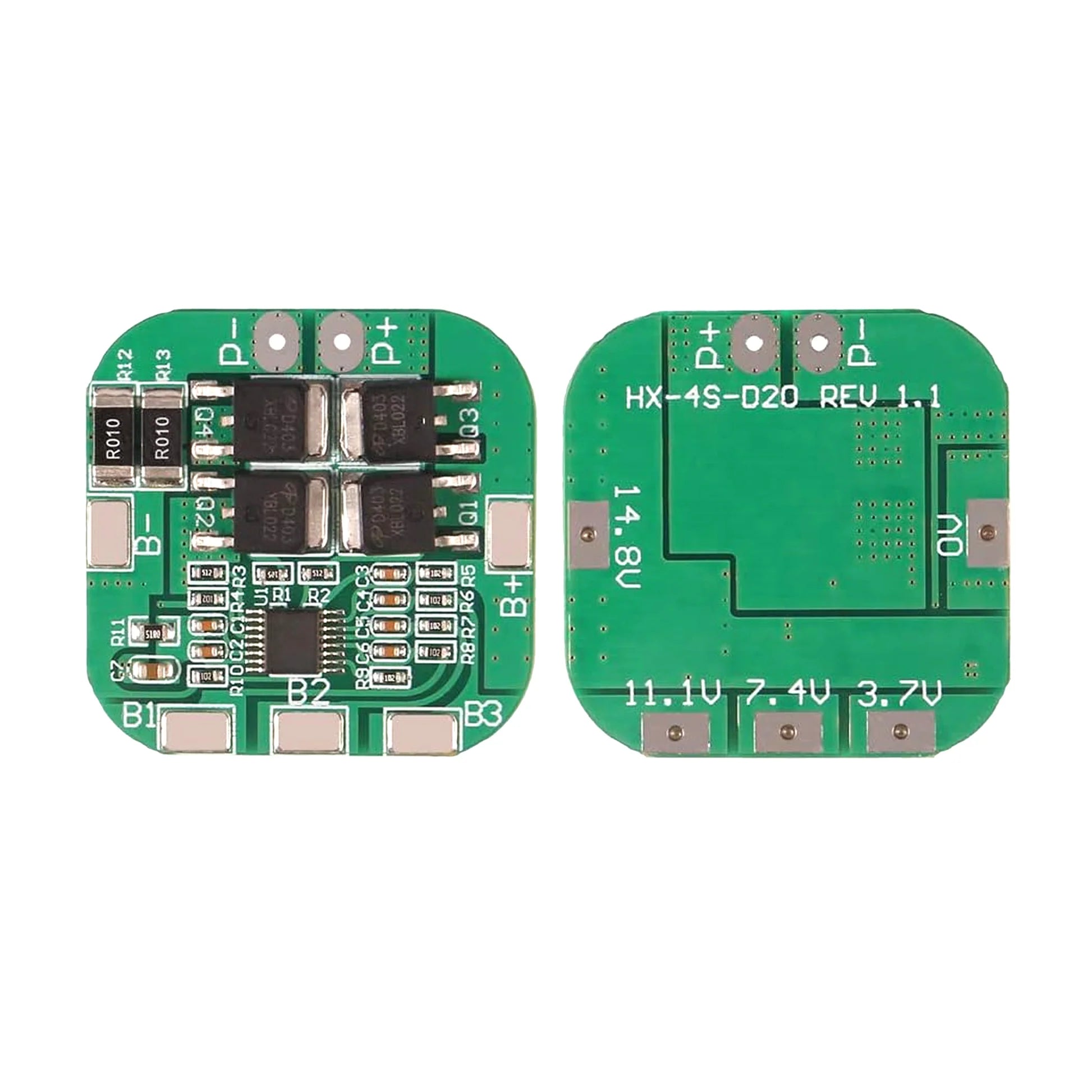 14.8V BMS 4S 20A 18650 Lithium Battery Protection Board HX-4S-A20