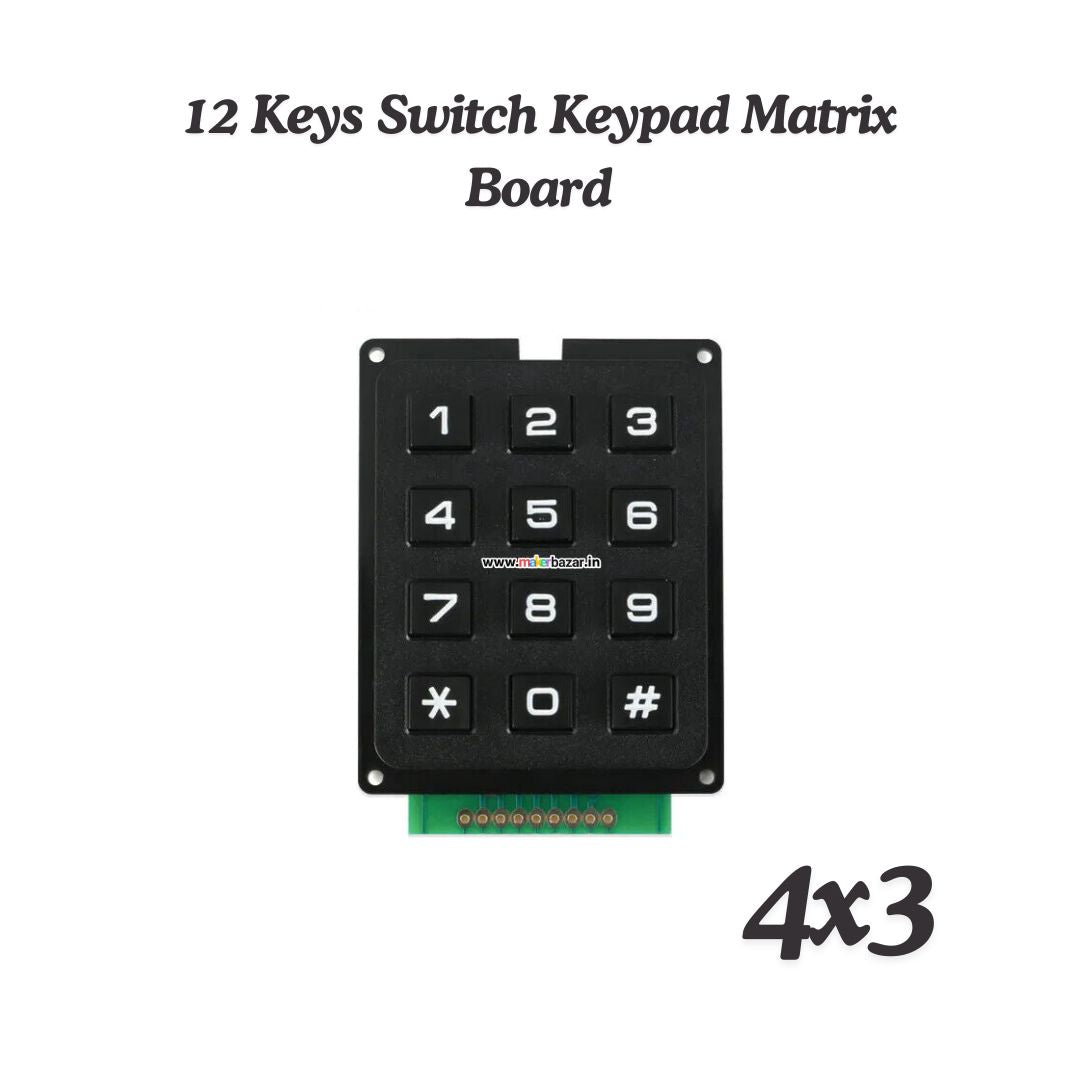 KeyBoard Matrix Button Keypad