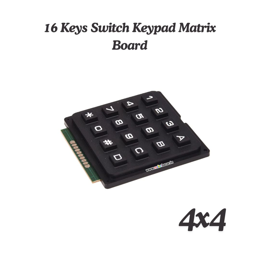 KeyBoard Matrix Button Keypad