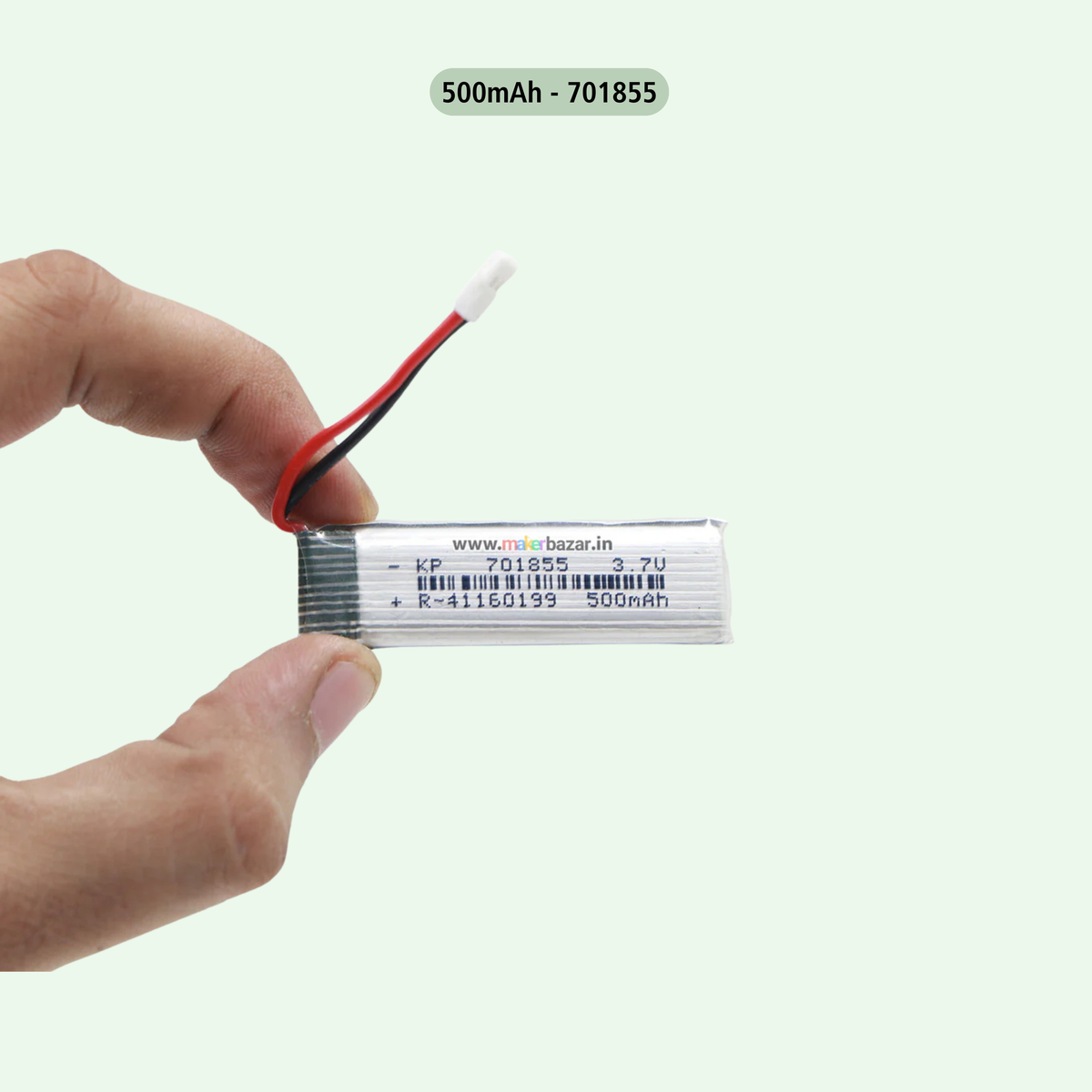 KP: Drone LiPo Batteries 3.7V Rechargeable Battery for Mini RC Aircraft, Quadcopters