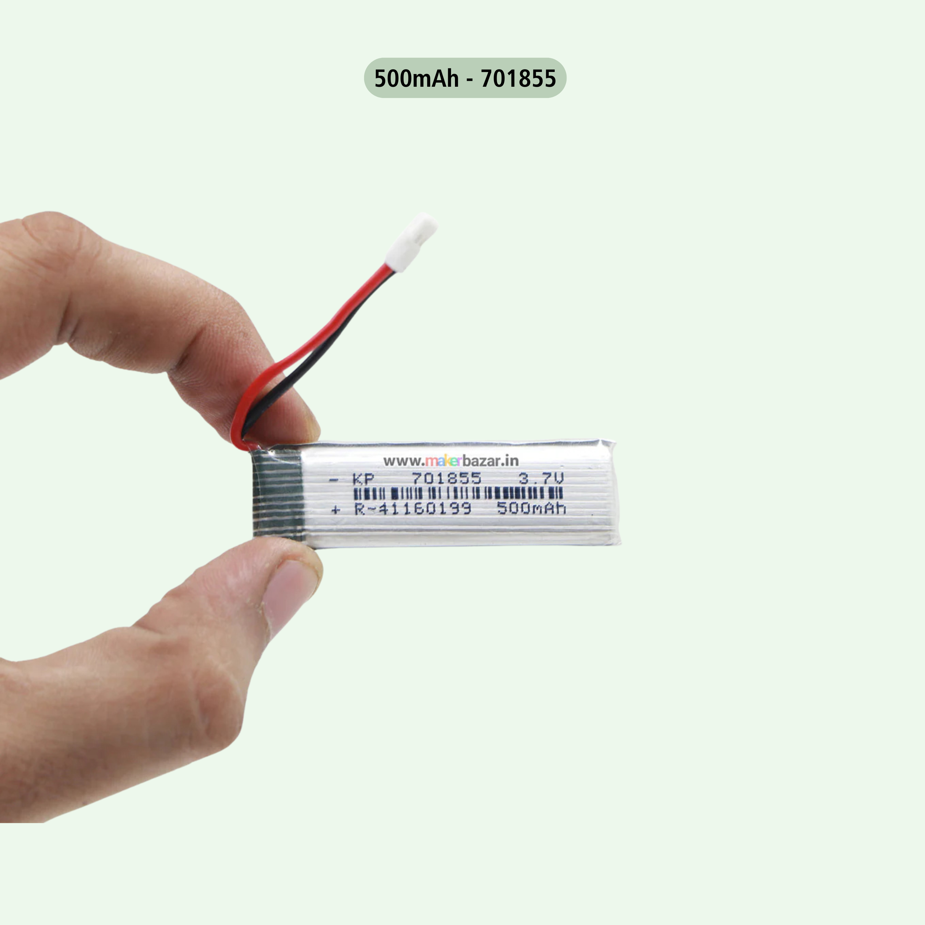KP: Drone LiPo Batteries 3.7V Rechargeable Battery for Mini RC Aircraft, Quadcopters