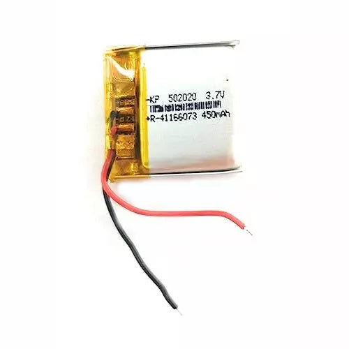 KP: 3.7V 450mAh Single Cell Lithium Polymer Battery LiPo