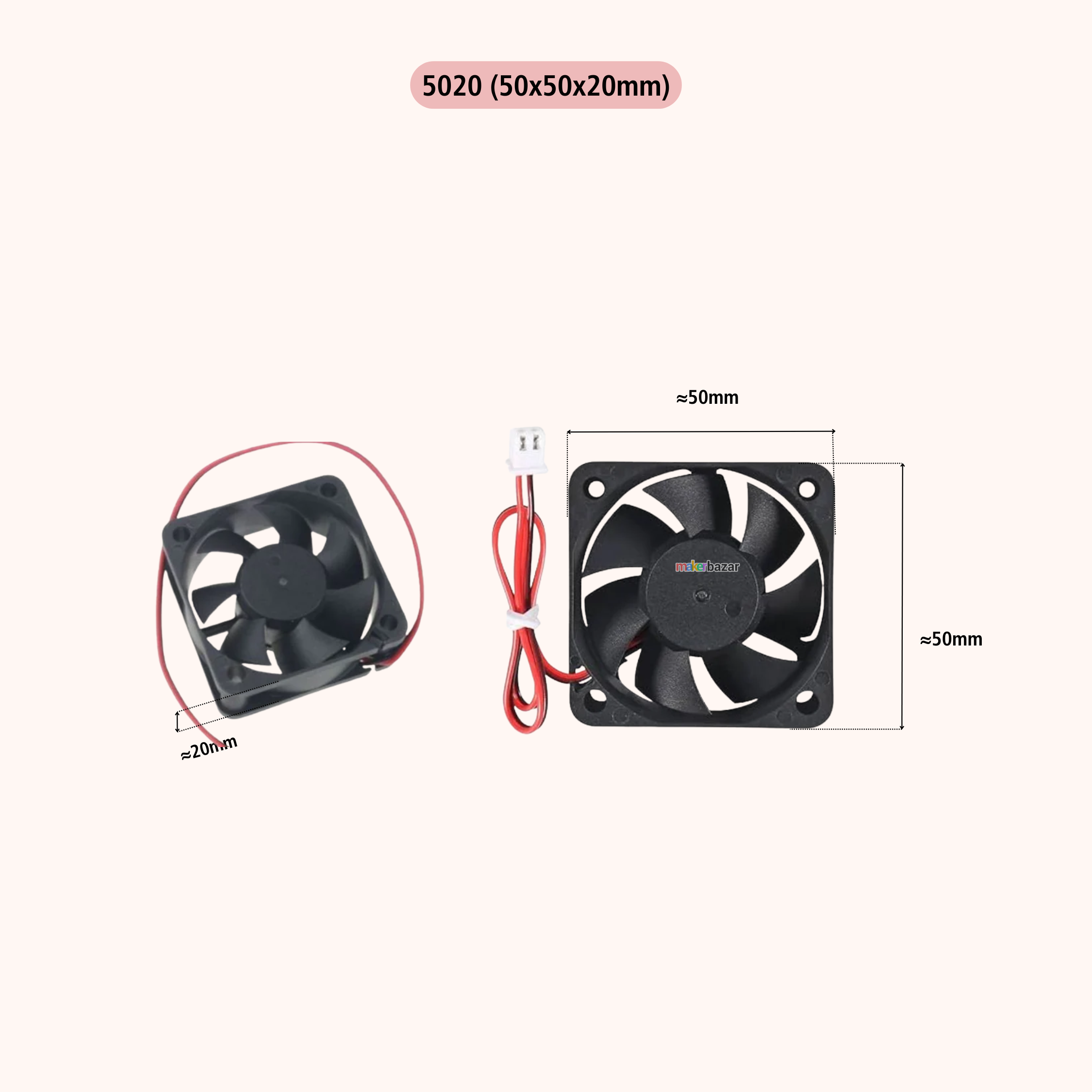 Generic: Axial DC Cooling Fan Blowers