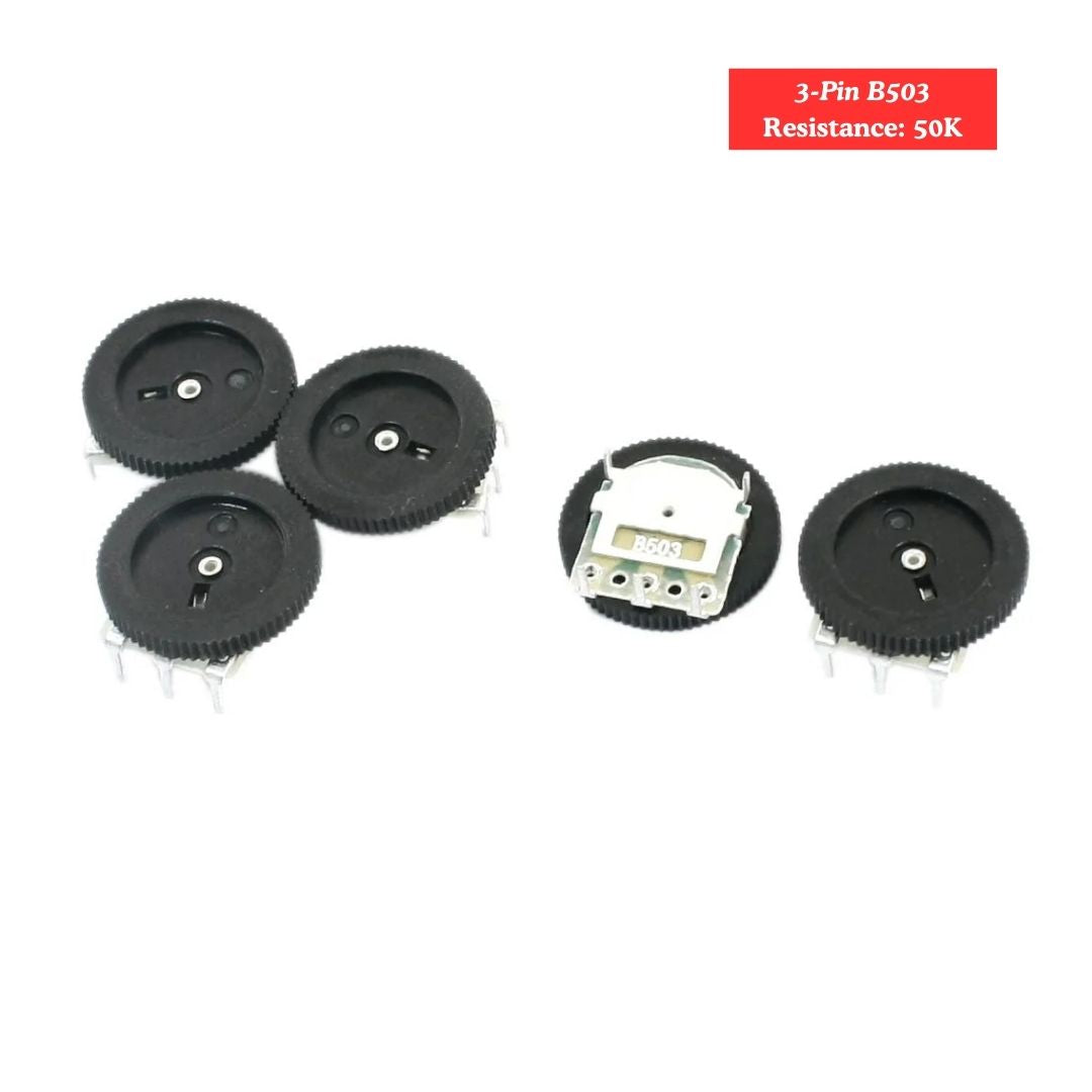 B-Series Round Dial Potentiometer Rotary Volume Control Switch