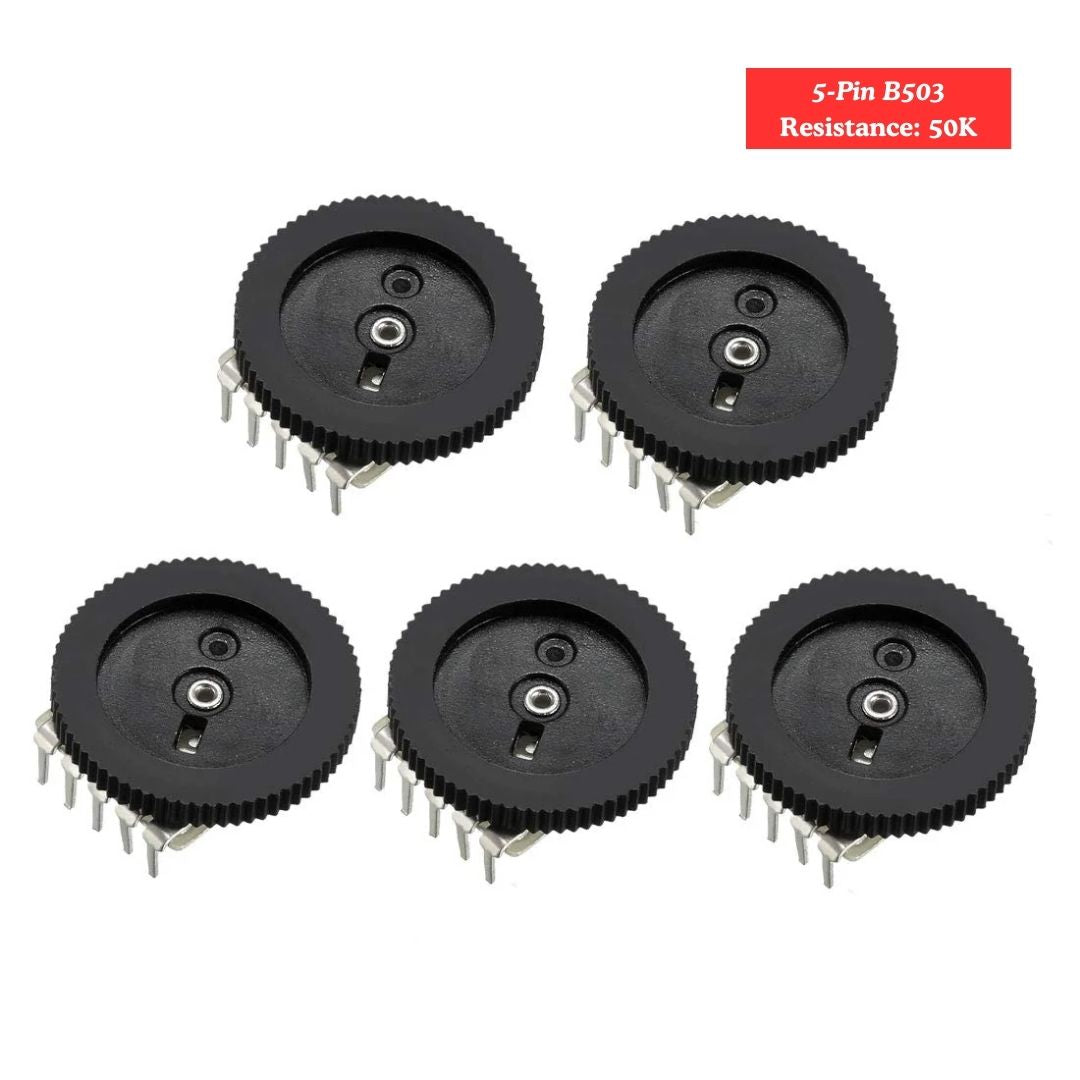 B-Series Round Dial Potentiometer Rotary Volume Control Switch