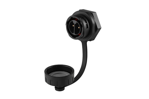 CNLINKO YM20 2-Pins 20A 500V IP68 Waterproof Power Connector Socket