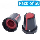 Knob-205 Plastic Potentiometer Knob 6mm With Buffer