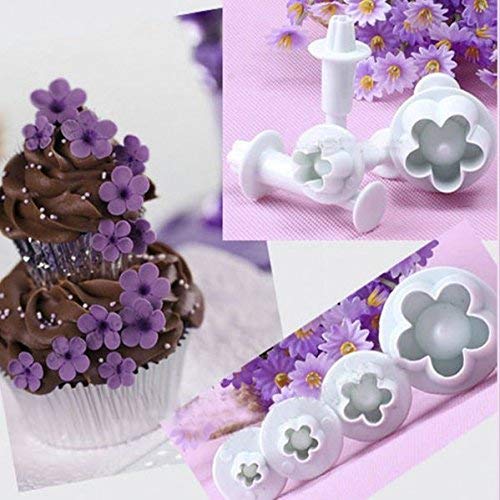 33pcs Fondant Plunger Cutter Set with 14pcs Modelling Tools Cookie Cutter