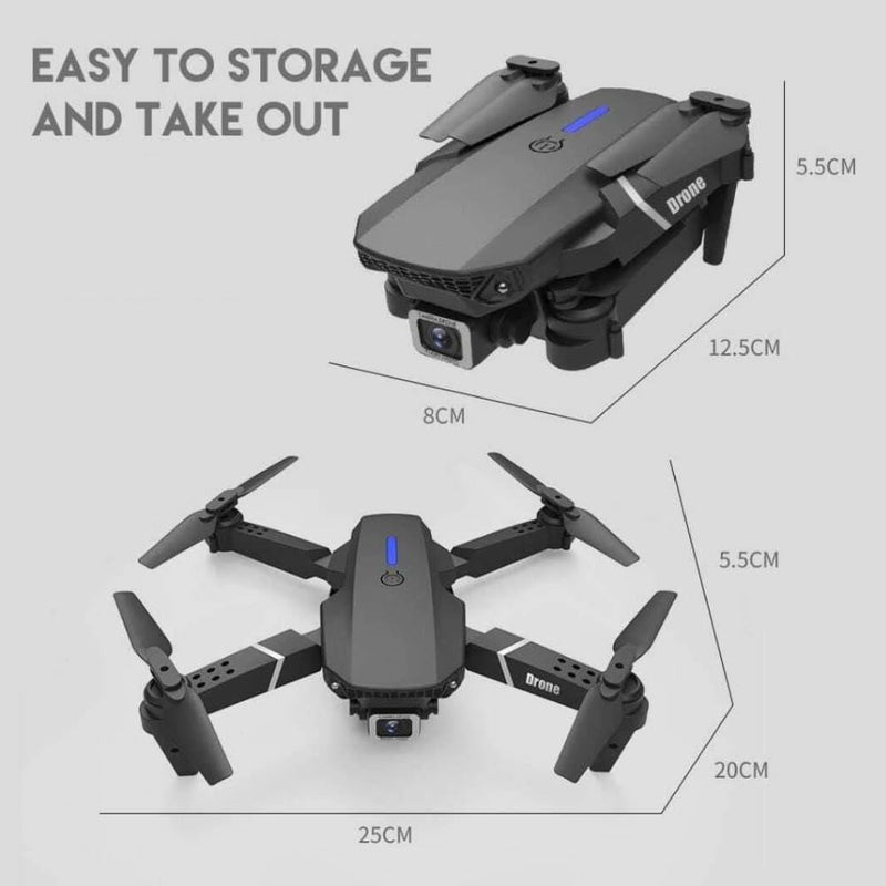 High-Performance Drone with 480p Camera/Video
