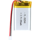 Generic: 602540 3.7 V 650mAh Lipo Battery - Single Cell Lithium Polymer Battery