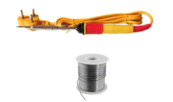 Combo of 25W Soldering Iron with 50gm Soldering Wire