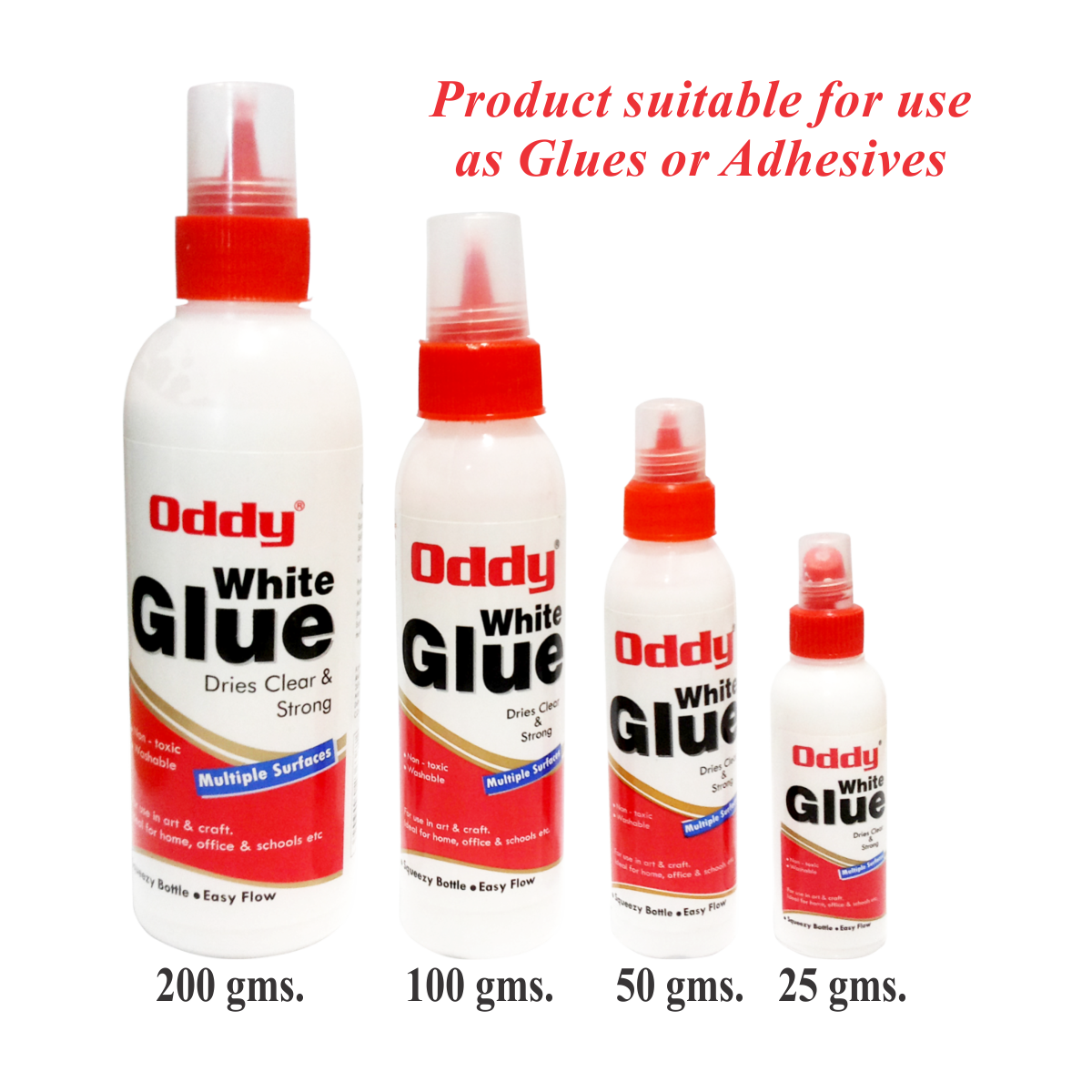 Oddy: WG White Glue Bottles Craft Adhesive