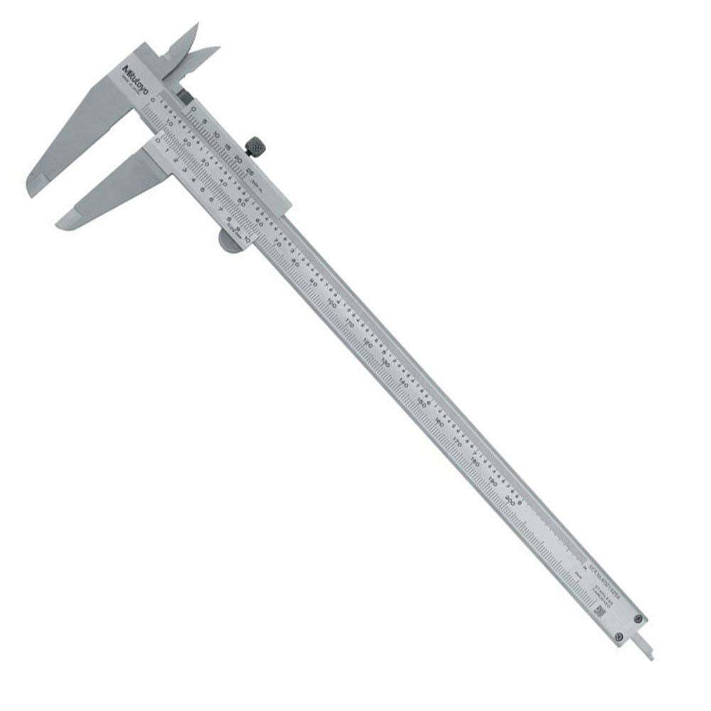 Mitutoyo: 530-118 Professional Analog Vernier Calipers 8in/200mm (Steel)