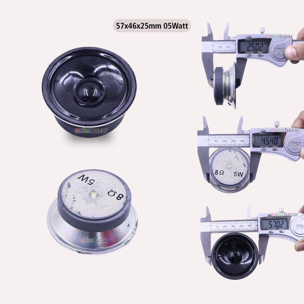 2Inch Mini External Magnet Speakers Metal Body [without Frame]