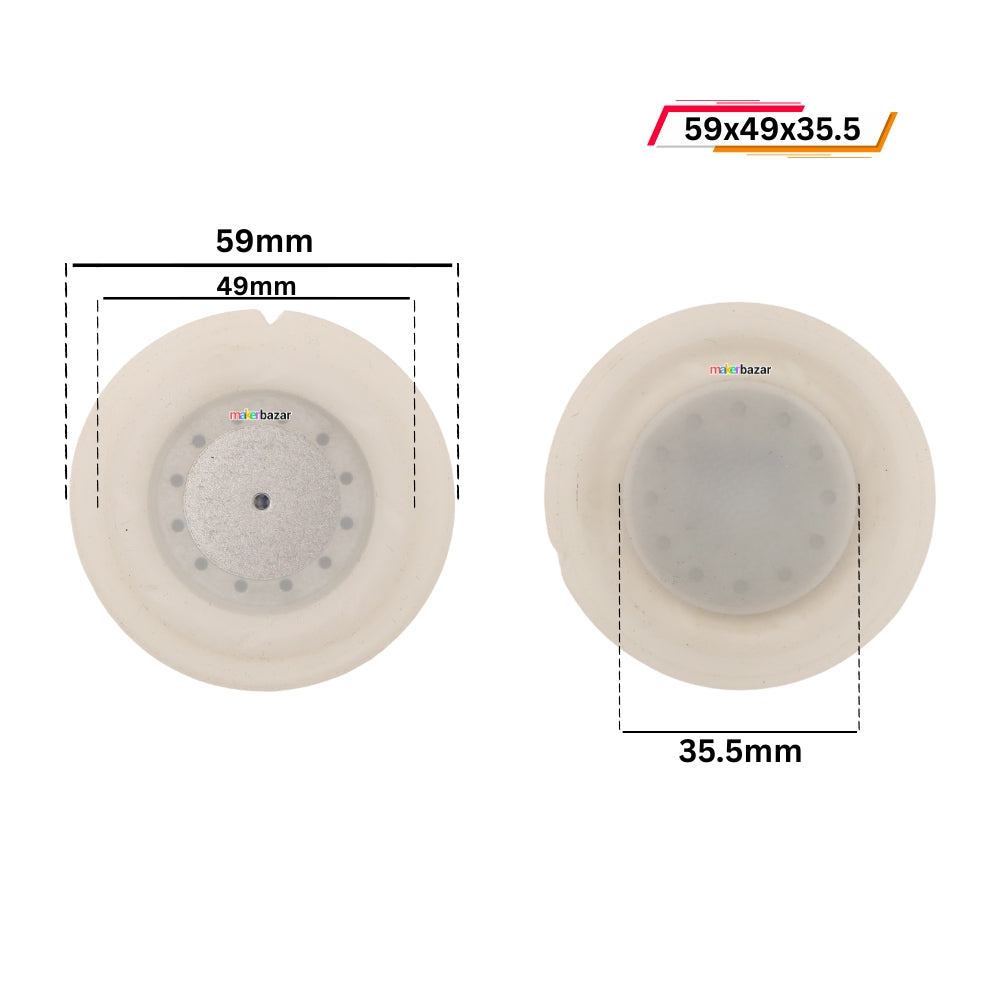 Rubber Passive Radiator Bass Vibration Plates