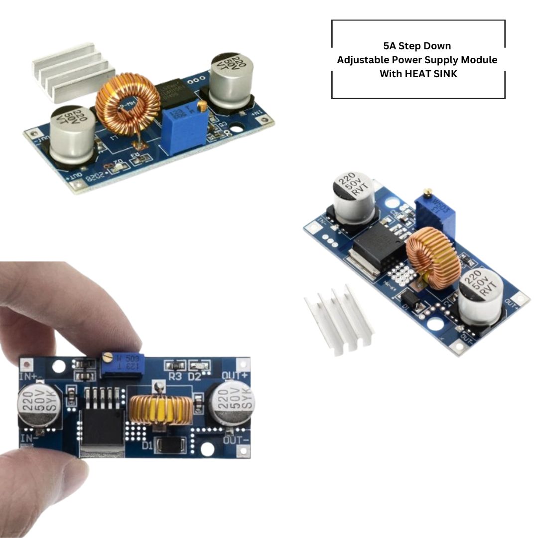 XL4015 5A DC-DC Step Down Adjustable Power Supply Buck Module