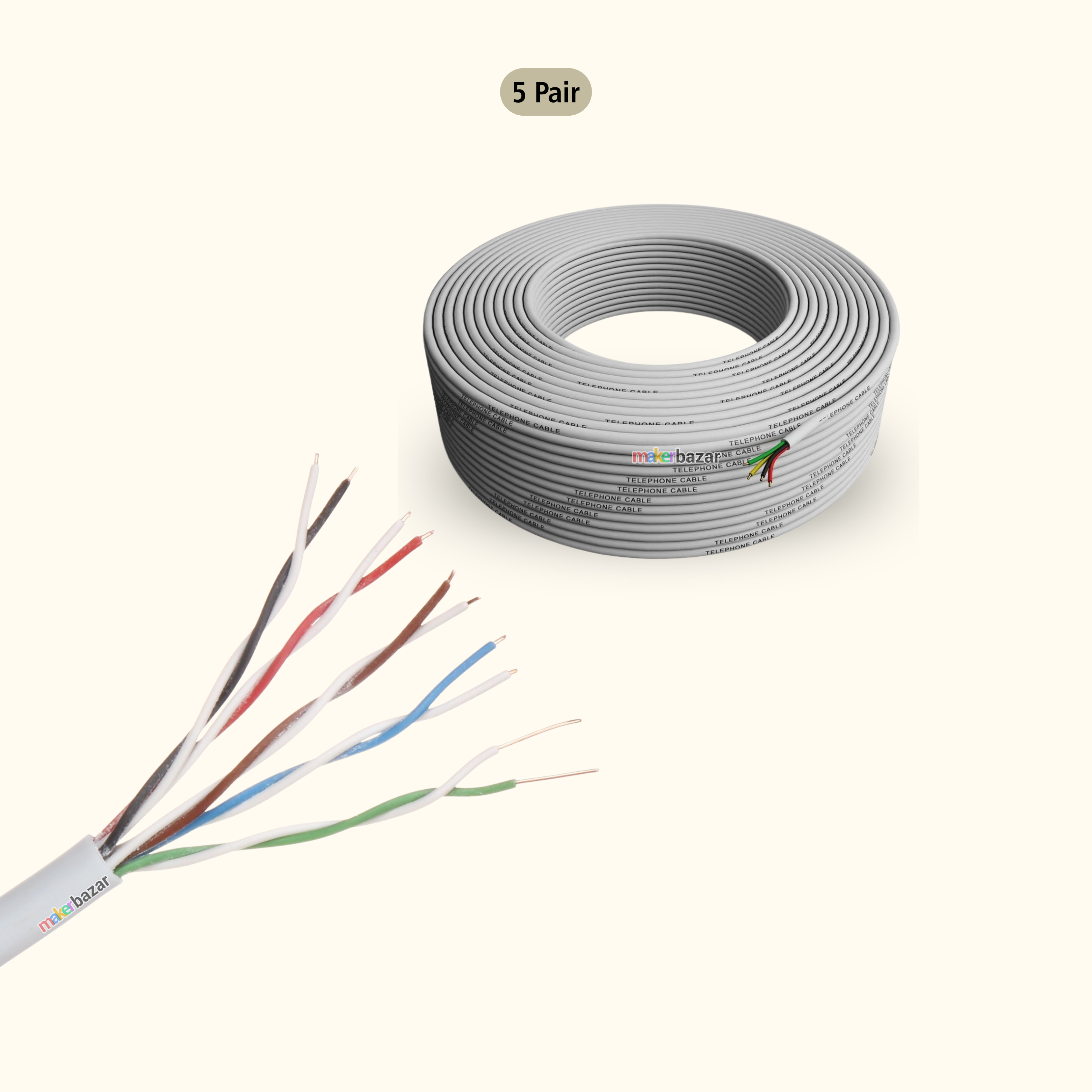 Telephone Connection Line Cable Roll