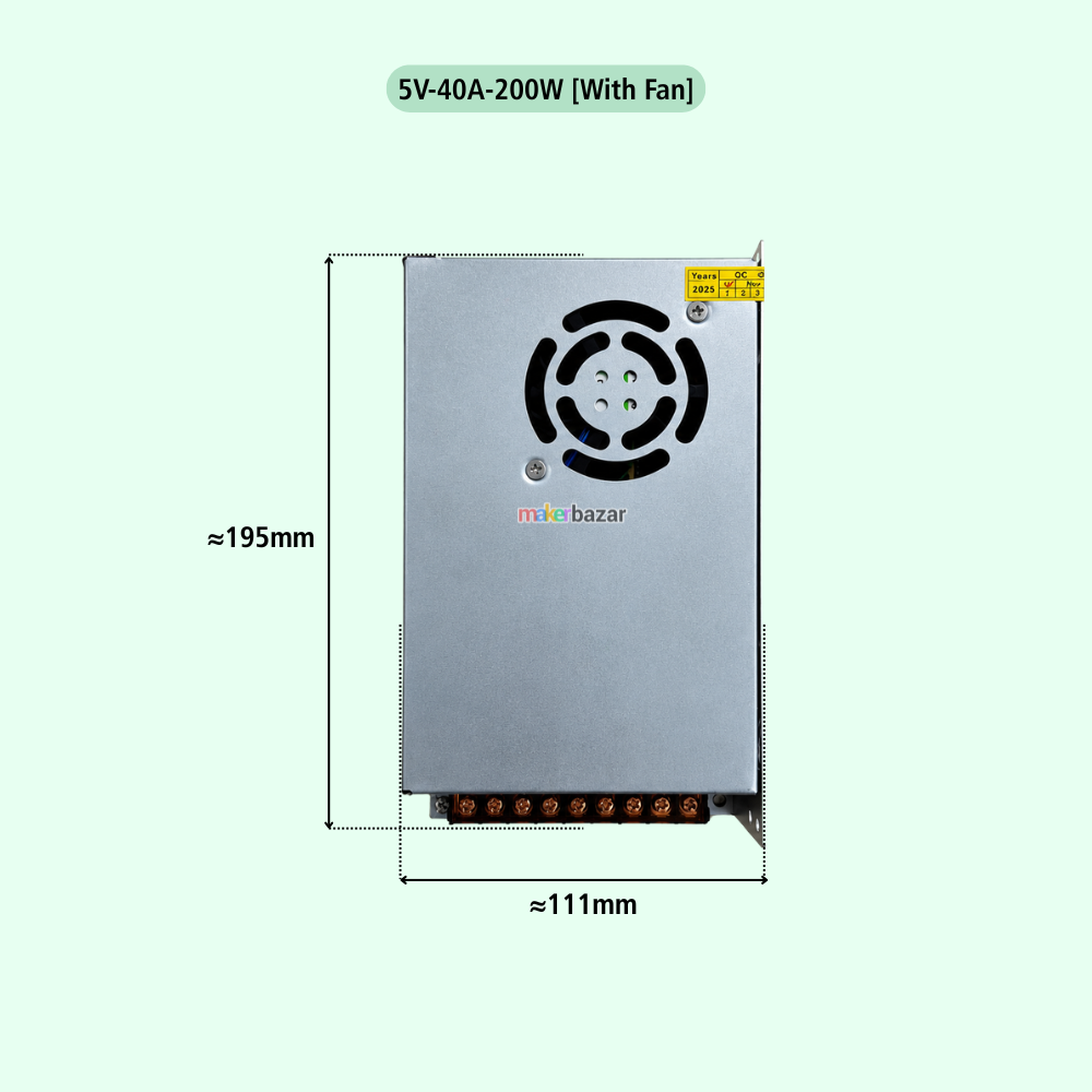 SMPS 5Volt DC Switch Mode Power Supply for LED Strips