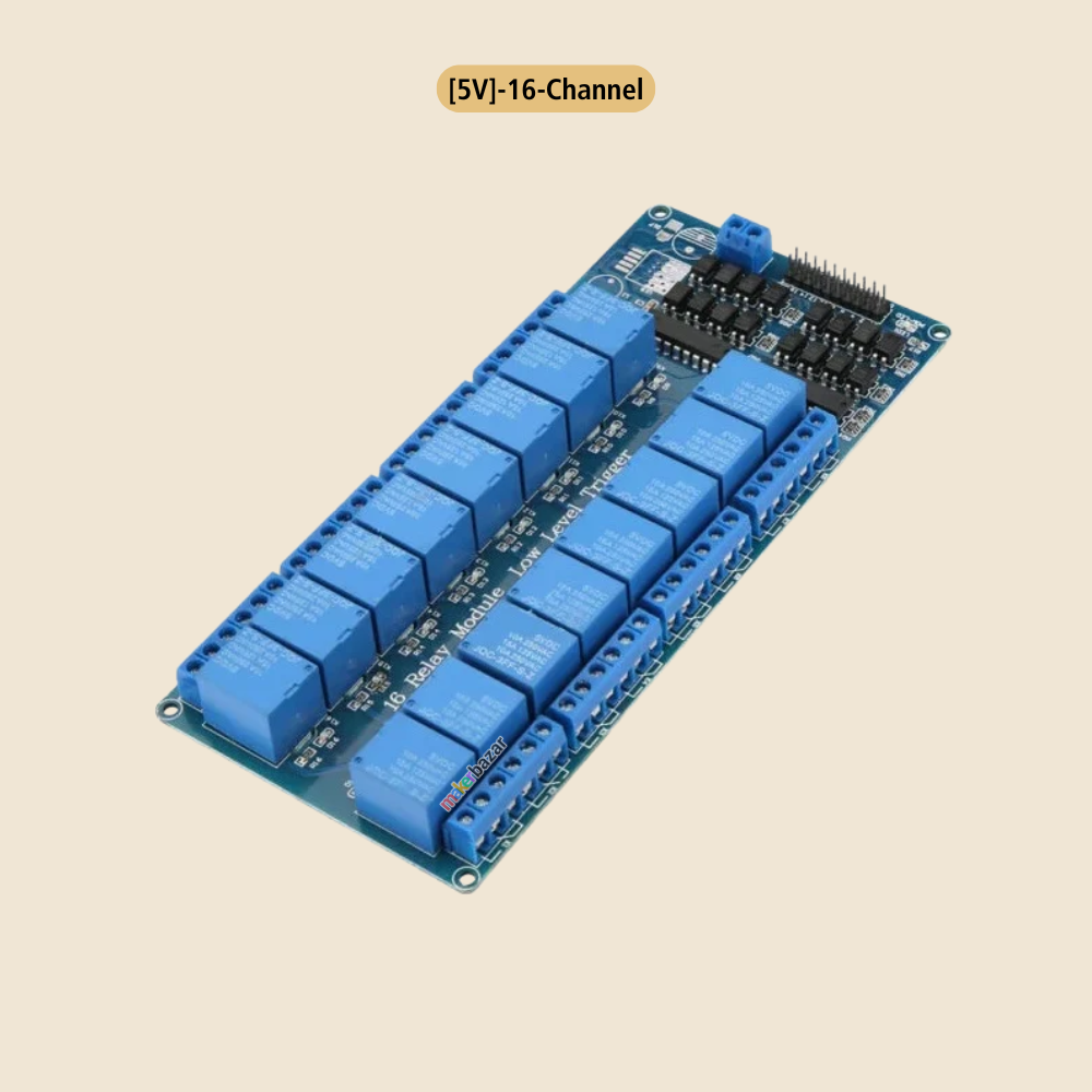 Blue Relay Board Module with Low Level Trigger Optocoupler
