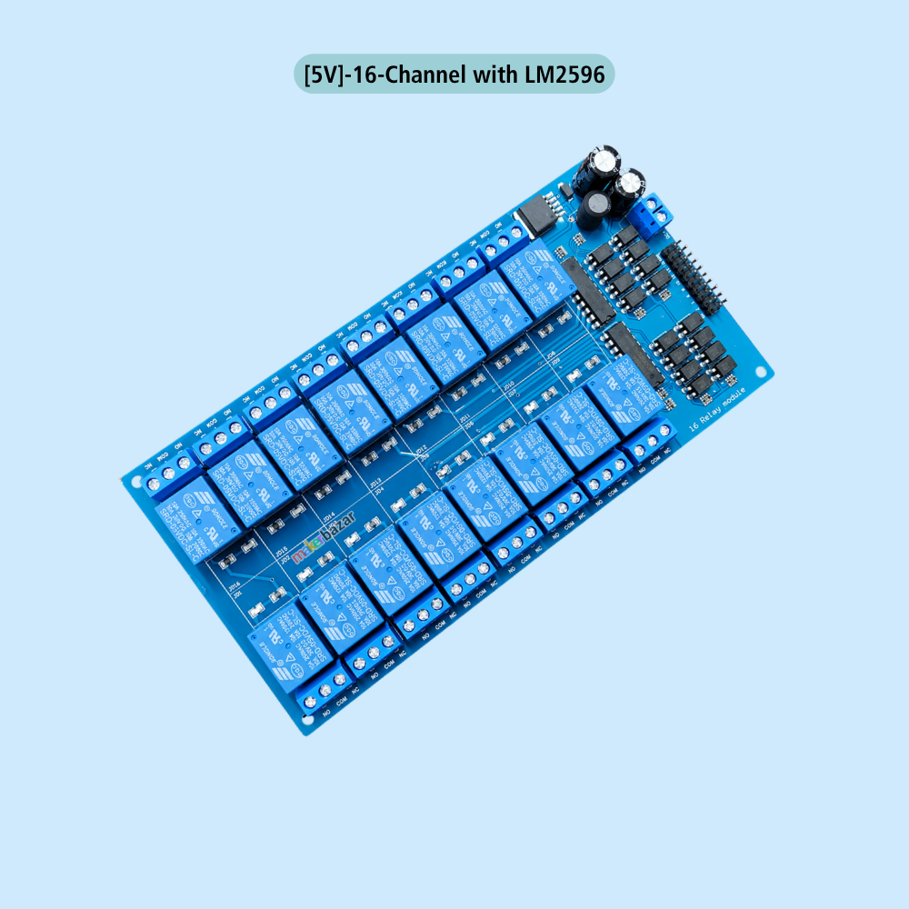 Blue Relay Board Module with Low Level Trigger Optocoupler
