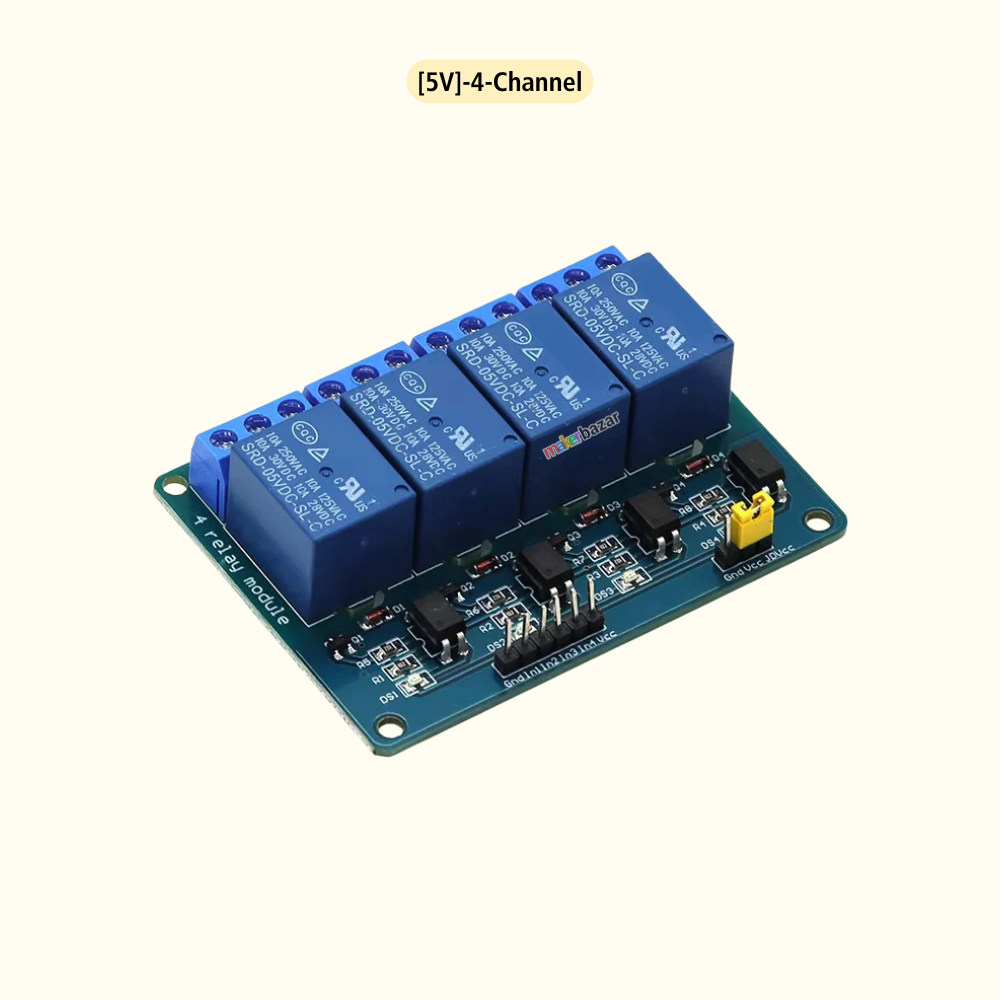 Blue Relay Board Module with Low Level Trigger Optocoupler
