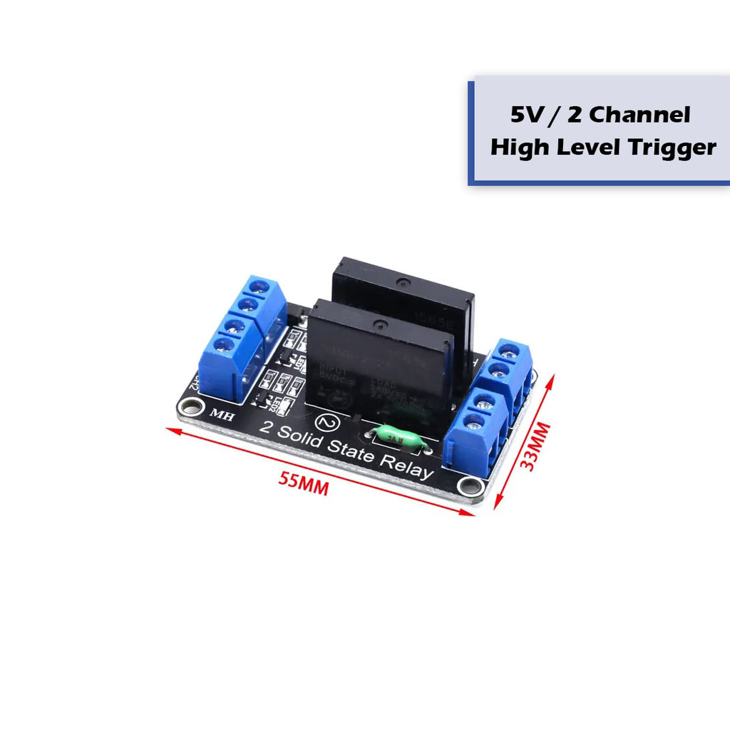 G3MB-202P Solid State Relay SSR Module 240V 2A Output with Resistive F