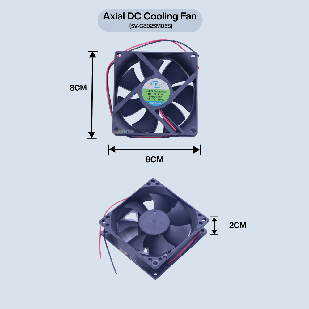 Compcon Fan Compcon: Premium Axial DC Cooling Fan Blowers
