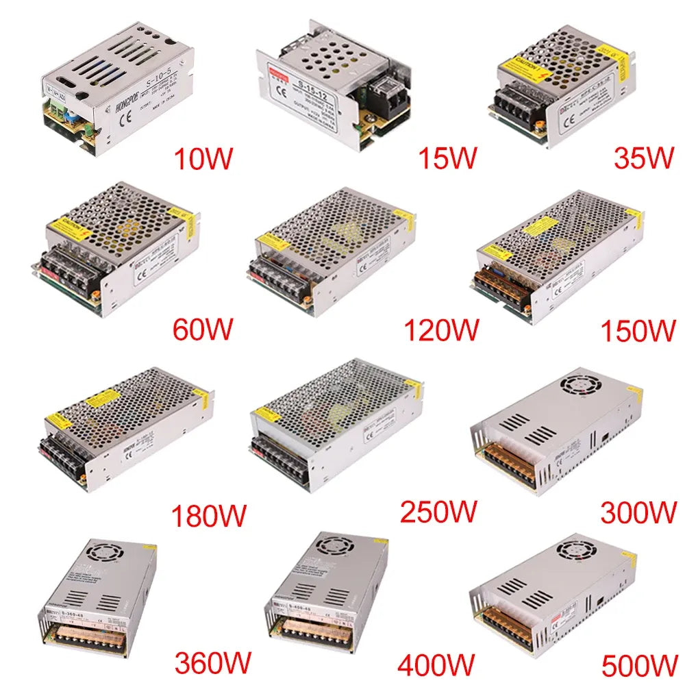 SMPS 5Volt DC Switch Mode Power Supply for LED Strips