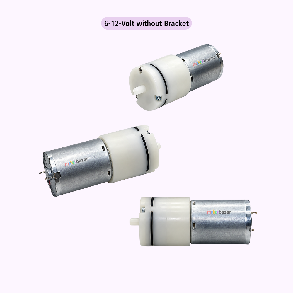 New: RF-370 DC Mini Air Pump Motor Single-Nozzle for Pet Aquarium Tank