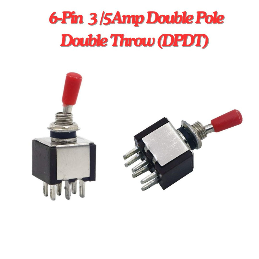 Buy 250V On/Off Circuit Control Toggle Switch | Makerbazar