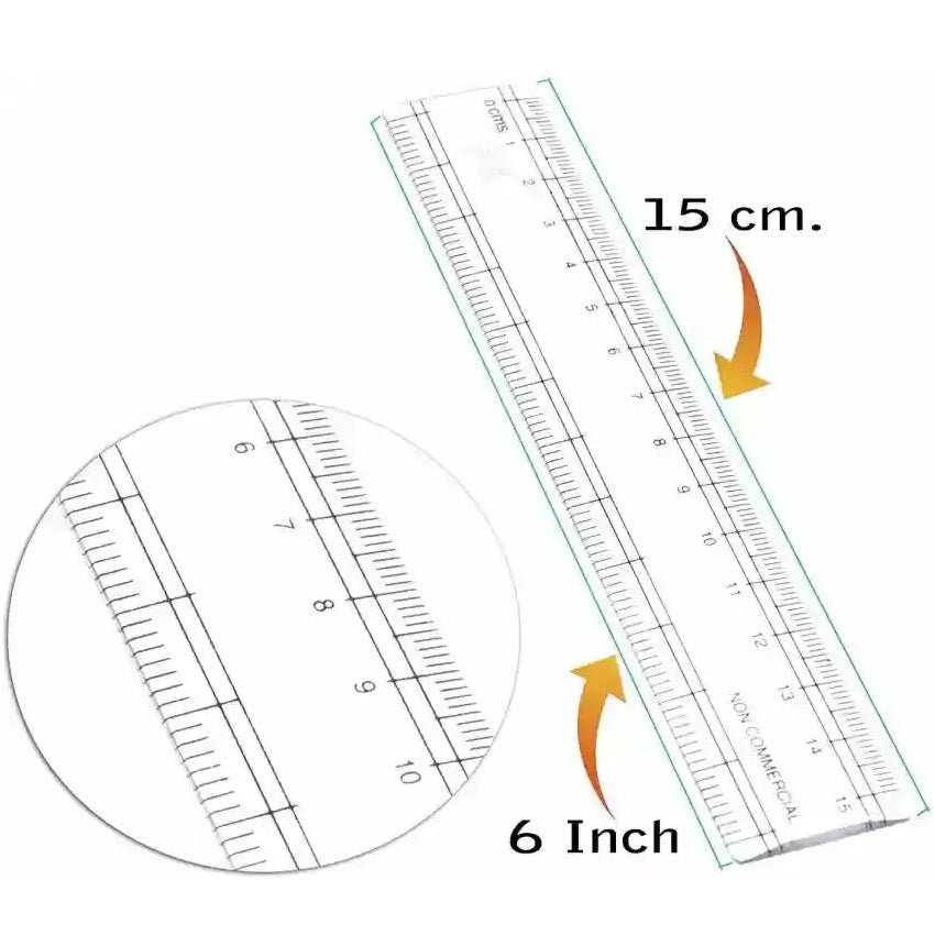 Generic: Plastic Ruler Scale