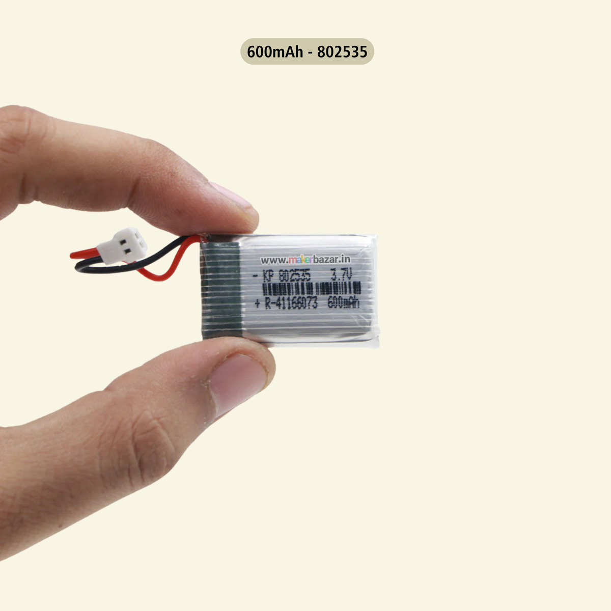 KP: Drone LiPo Batteries 3.7V Rechargeable Battery for Mini RC Aircraft, Quadcopters