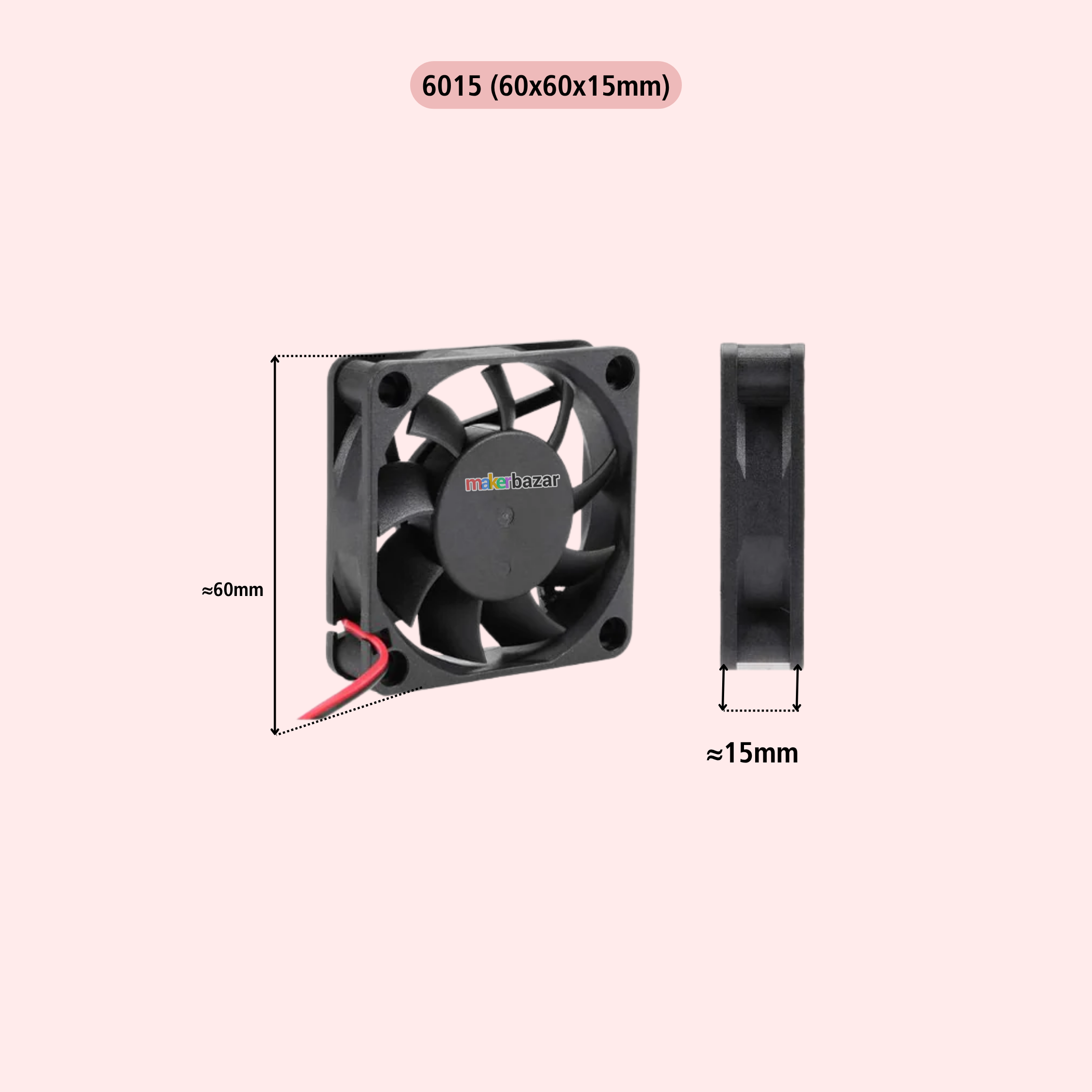 Generic: Axial DC Cooling Fan Blowers