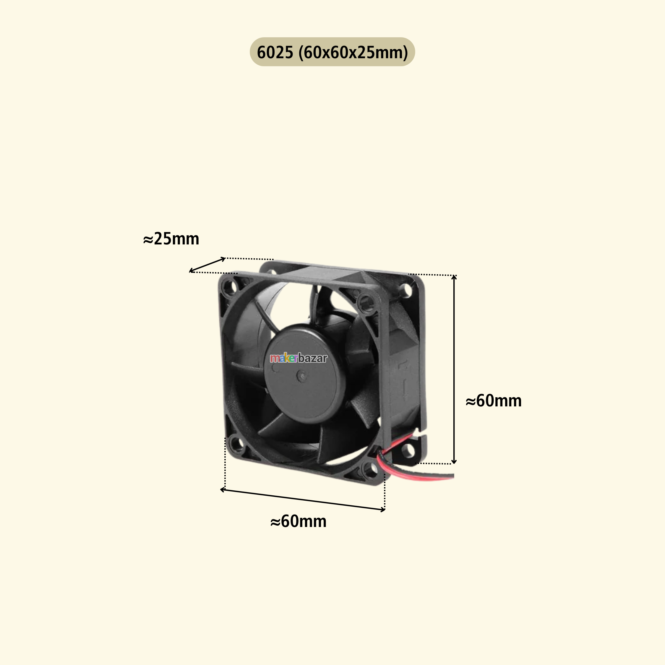 Generic: Axial DC Cooling Fan Blowers