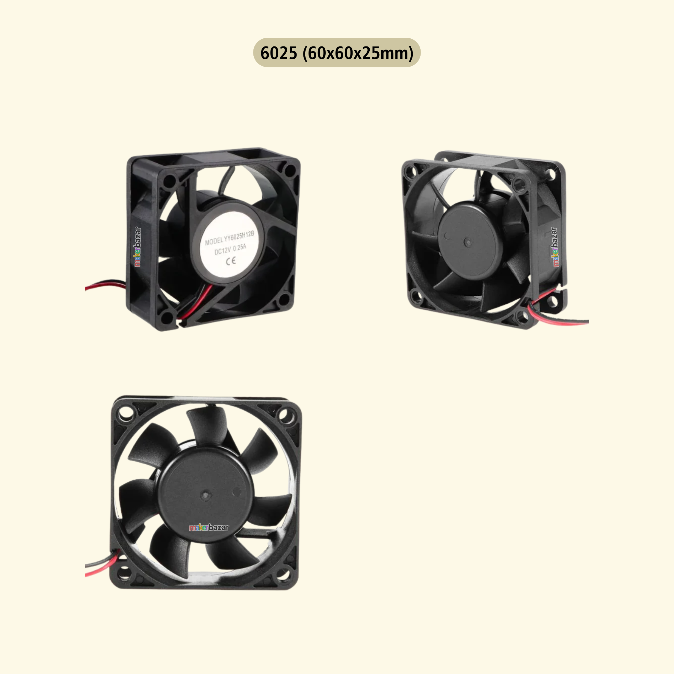 Generic: Axial DC Cooling Fan Blowers