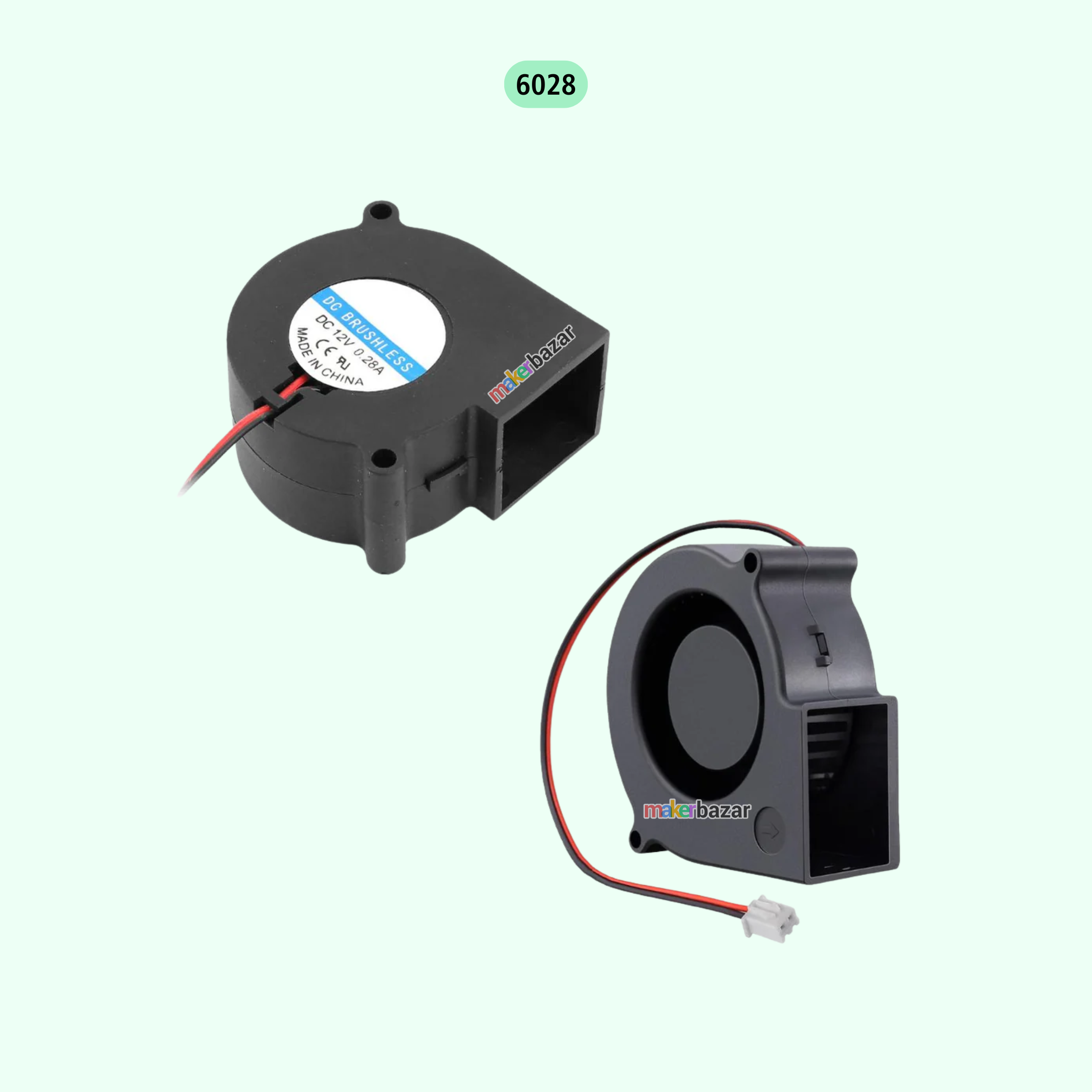 Generic: Radial DC Cooling Fan Blowers