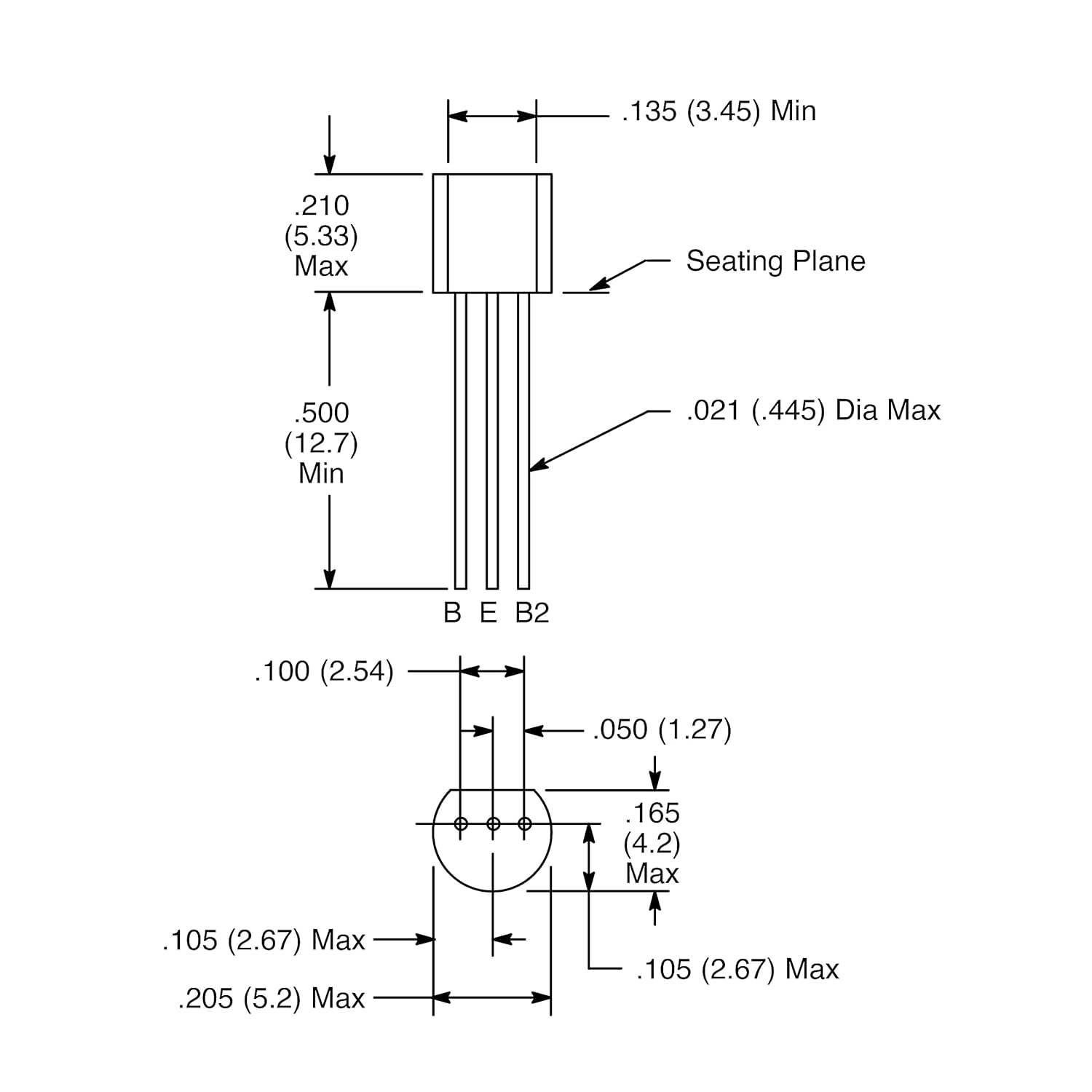 BCxxx General Purpose Transistors [TO-92]