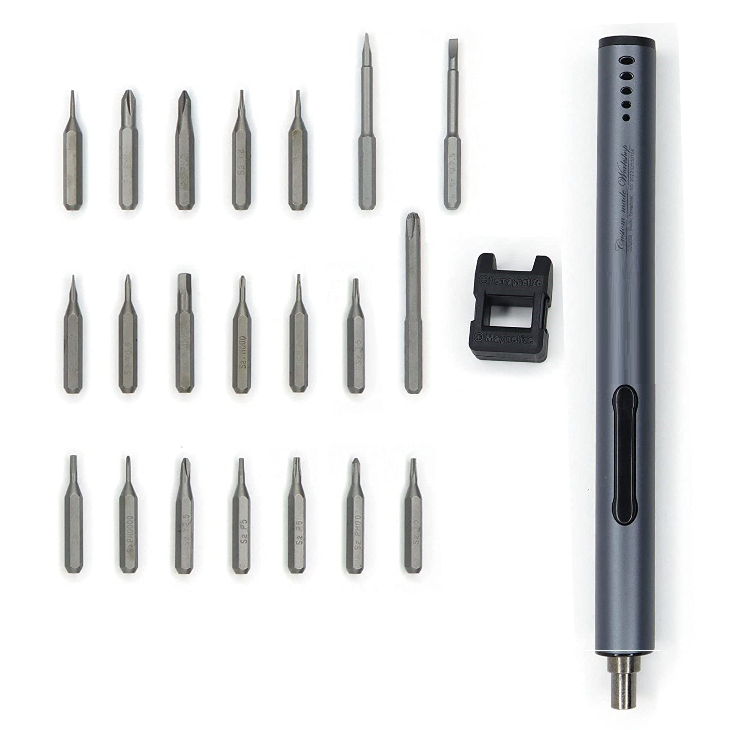 20-in-1 Rechargeable Cordless Electric Mini Screwdriver Set