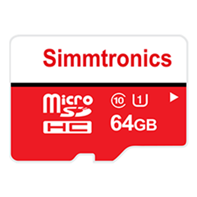 Simmtronics: Micro SD Card Class 10 Memory Card for Mobile / RPi