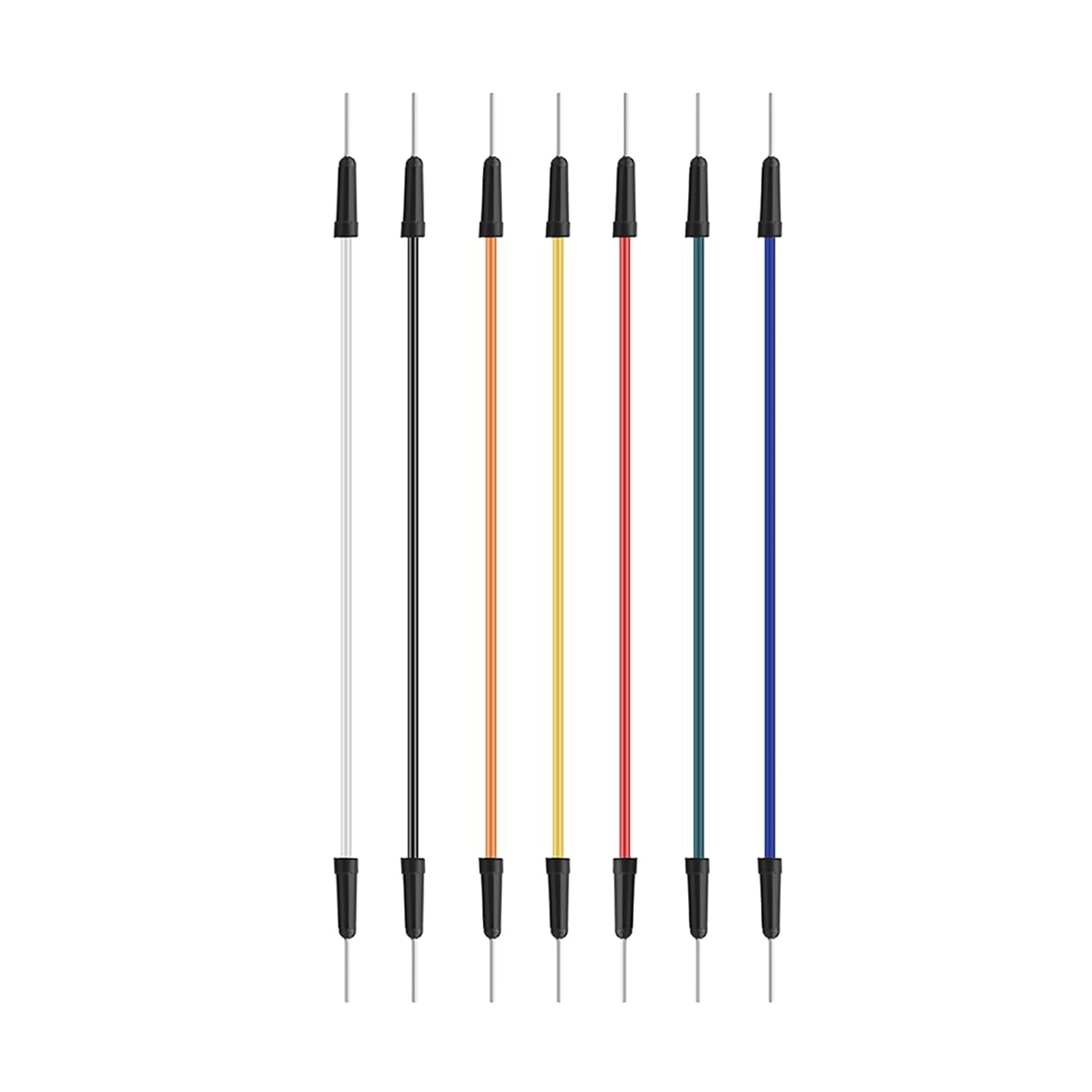 65Pcs Male To Male Multicolored Breadboard Jumper Wires for Circuit Board