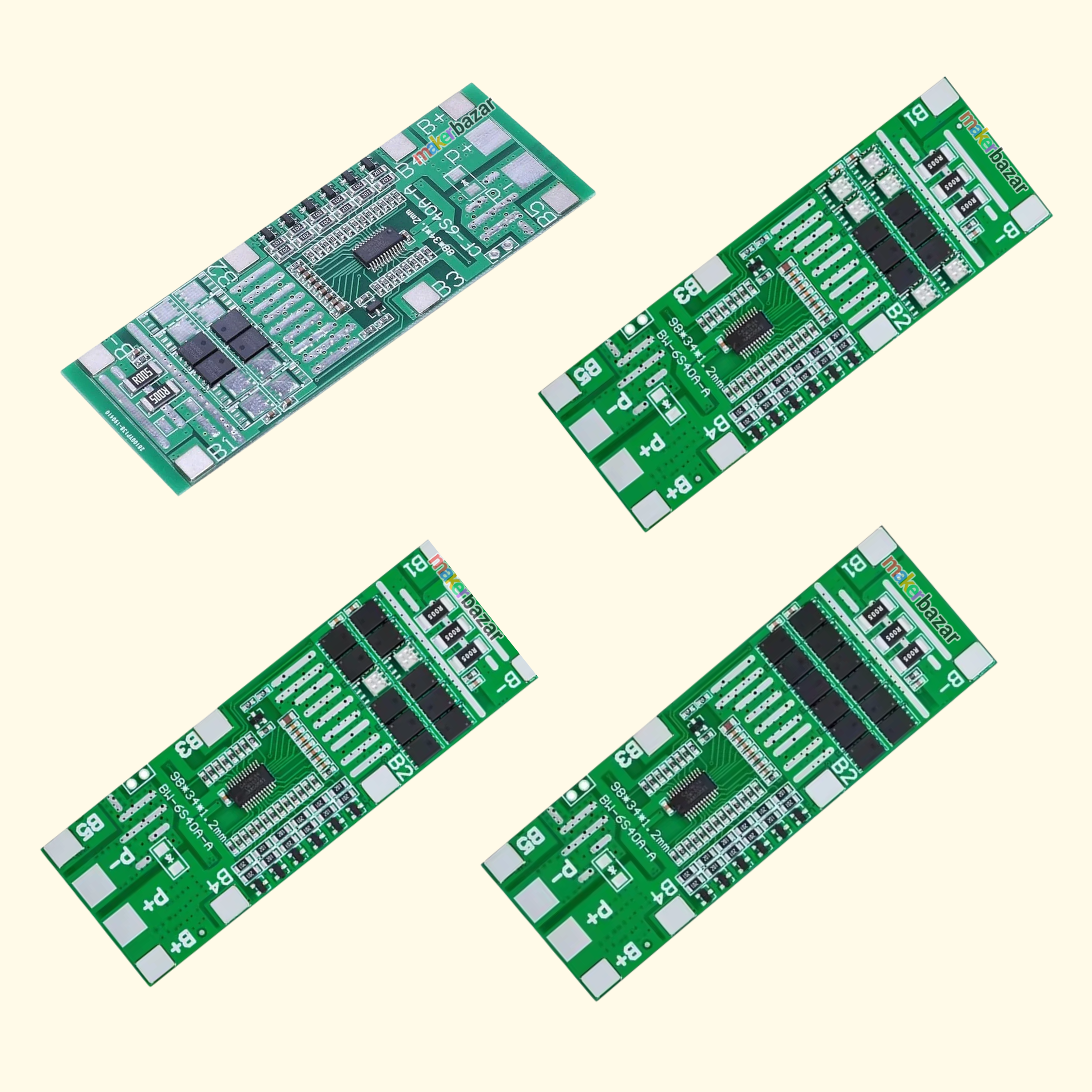 6S 24V 18650 Lithium Battery Protection Board