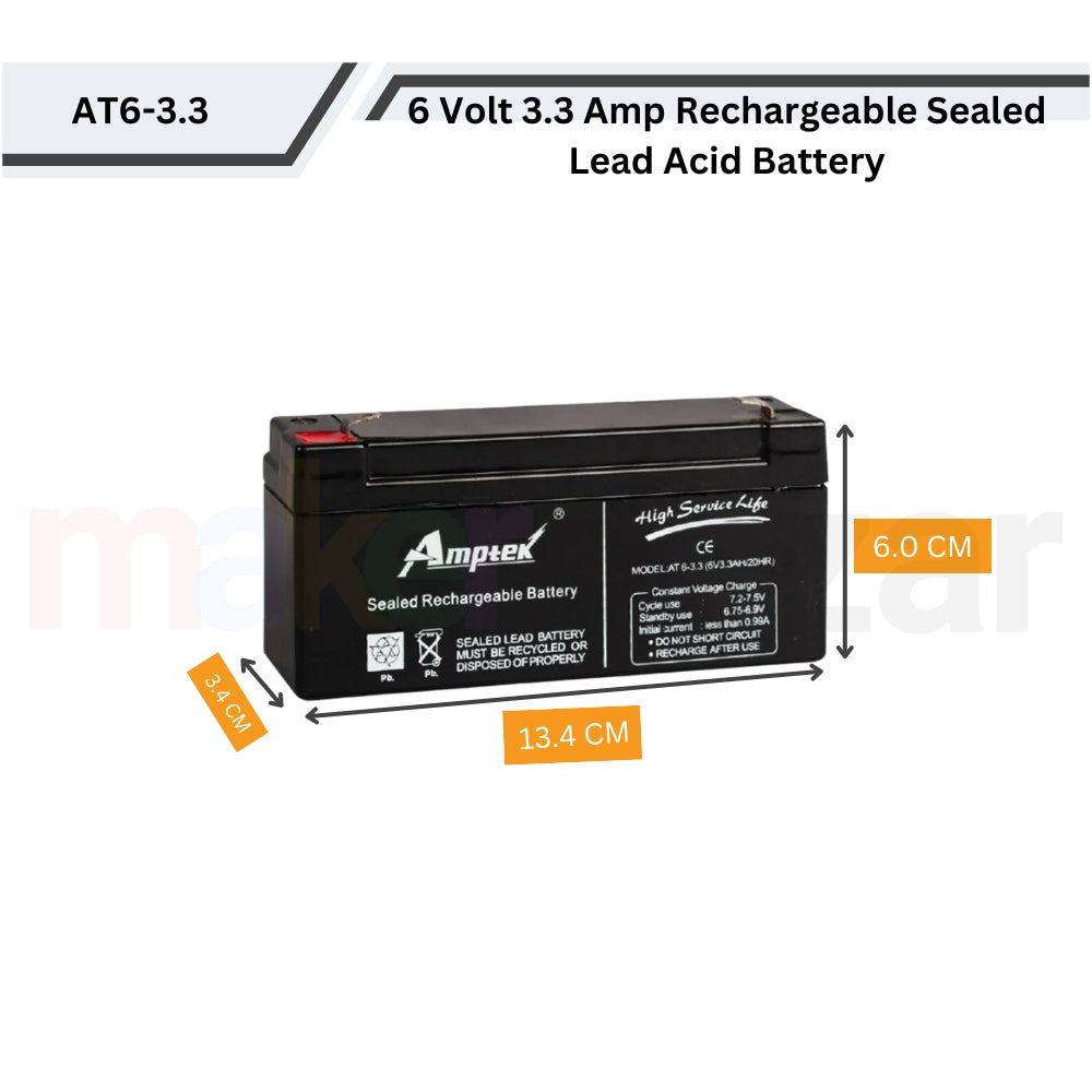 Amptek Sealed Lead Acid Batteries