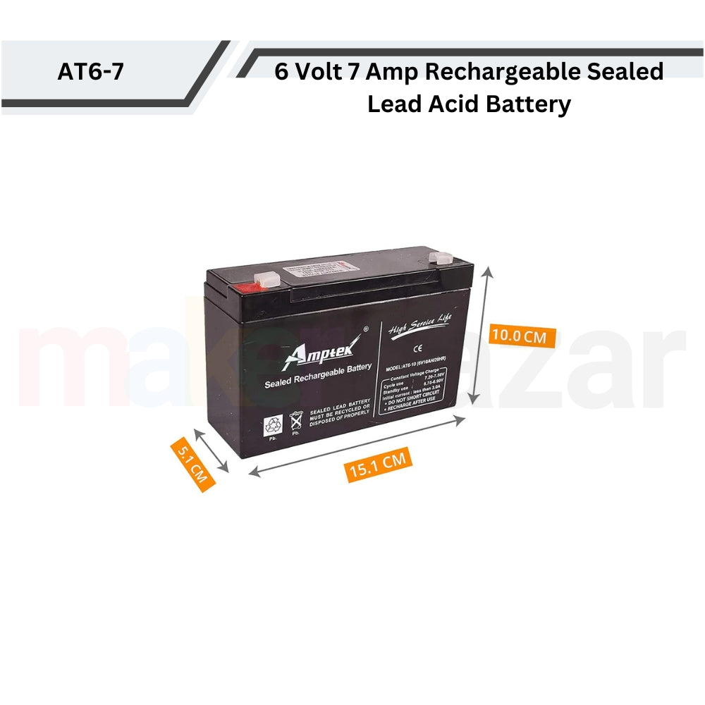 Amptek Sealed Lead Acid Batteries