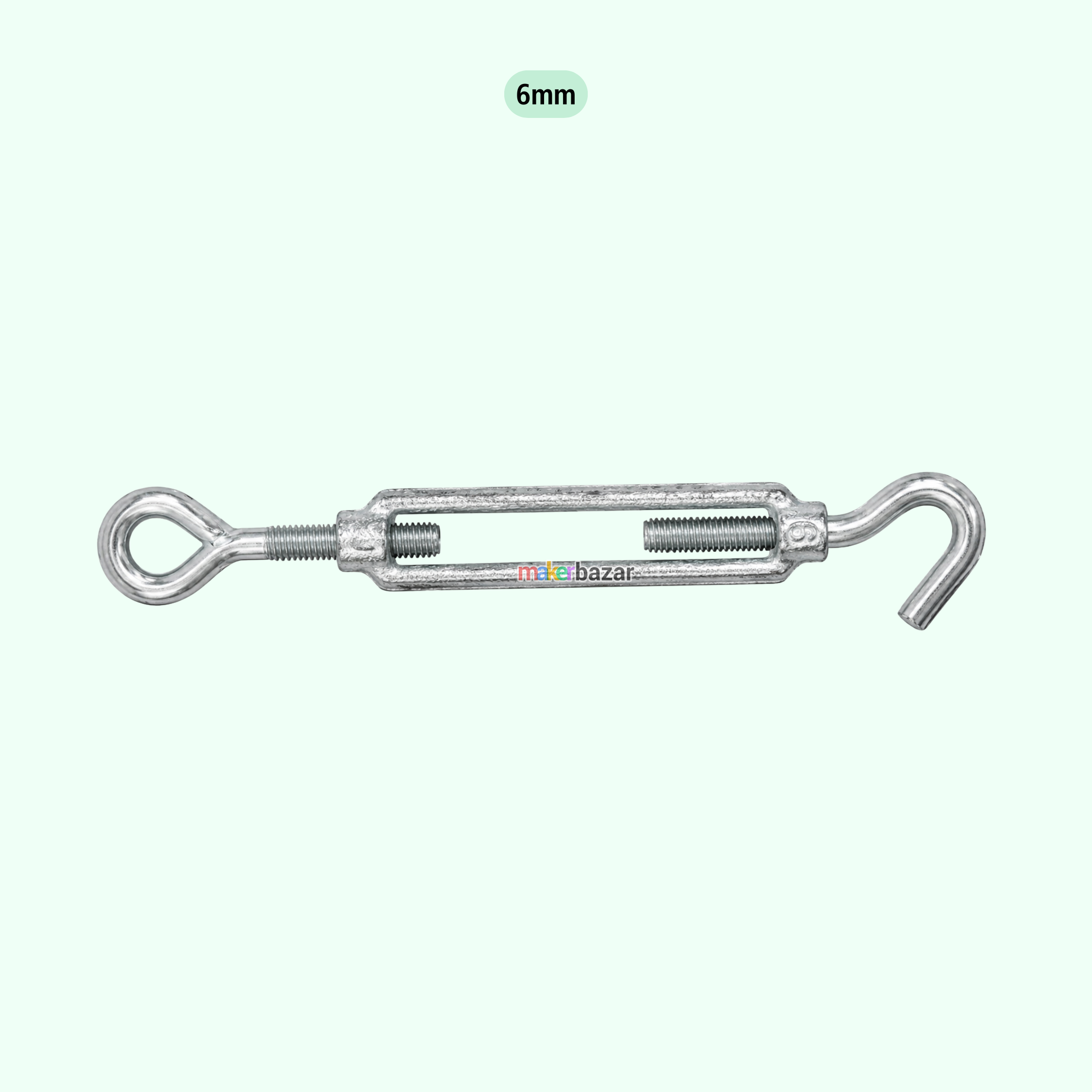 GI Hook & Eye Turnbuckle Hook Wire Rope Tensioner