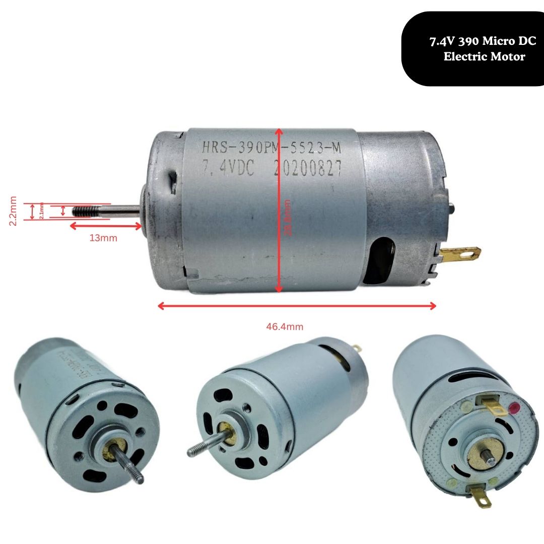 7.4V 390 Micro DC Electric Motor