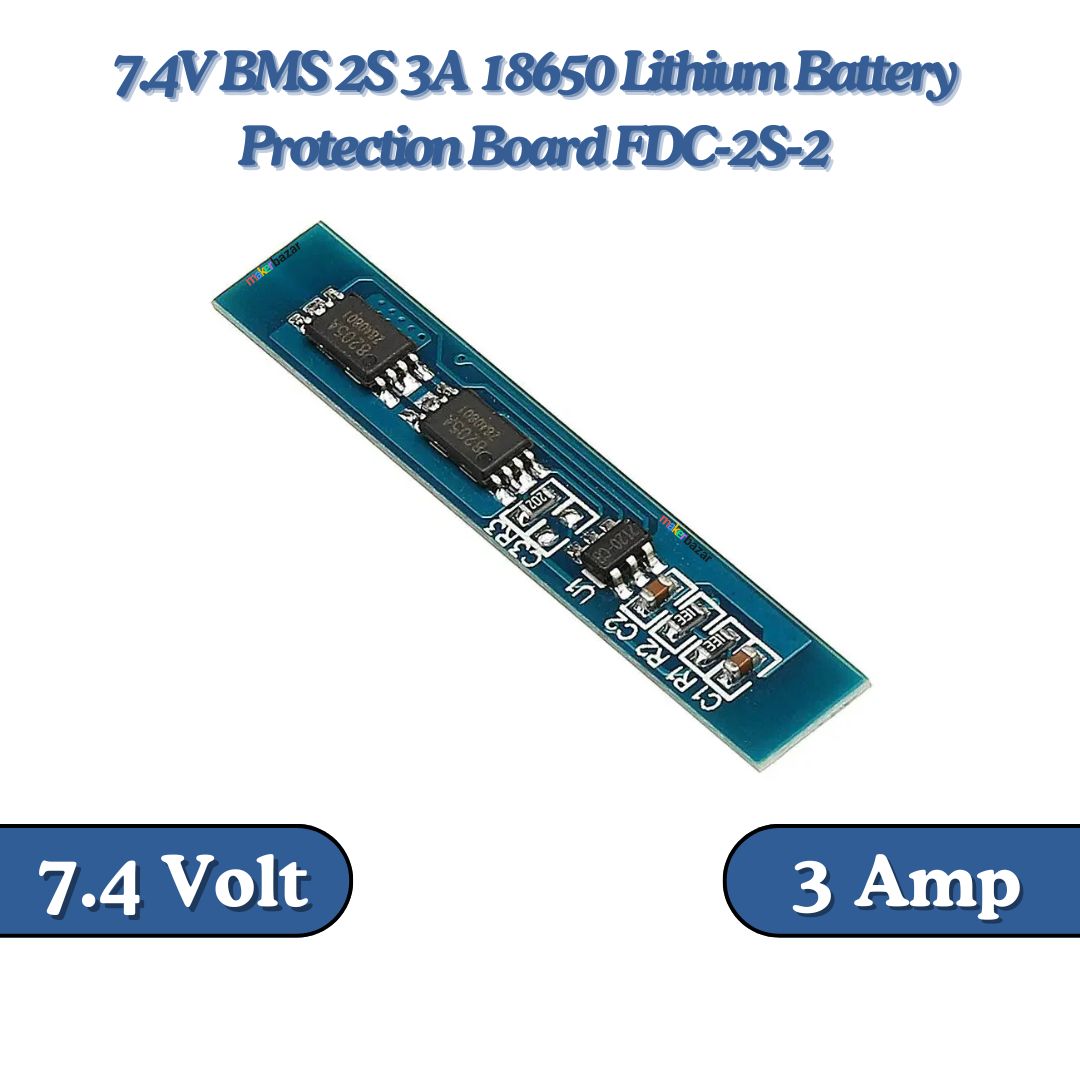 2S Li-Ion BMS 18650 Lithium Ion Battery Protection Boards