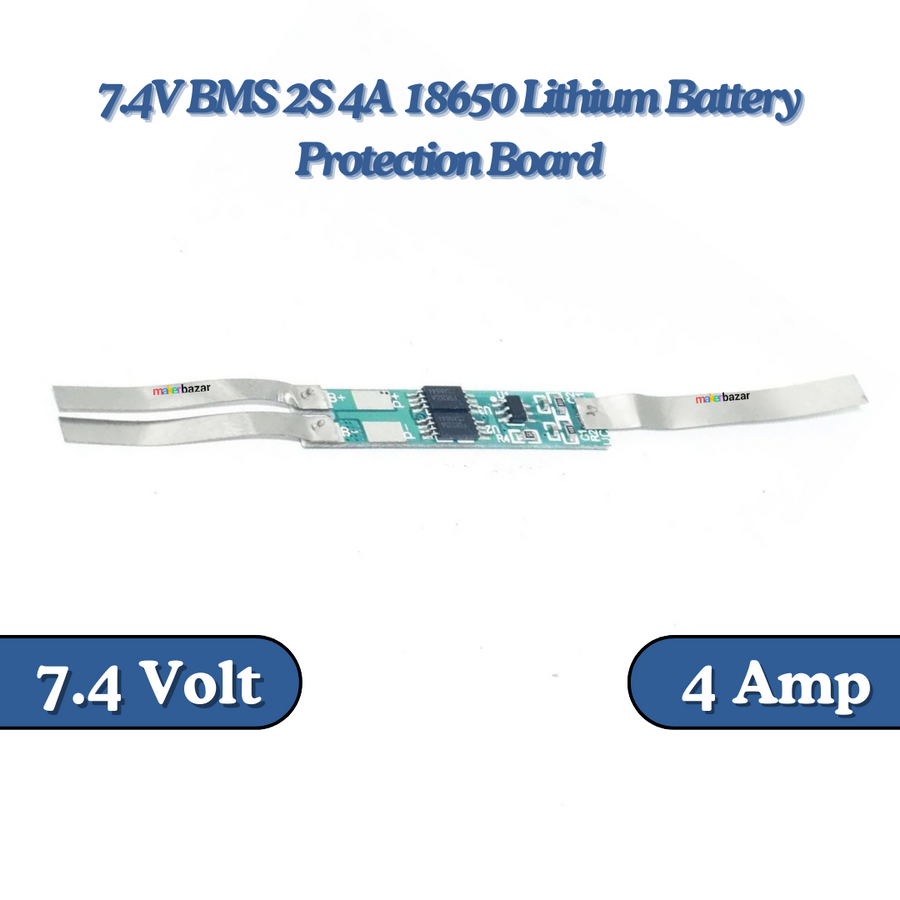 Buy 18650 Battery BMS Board with Safety Features | Makerbazar