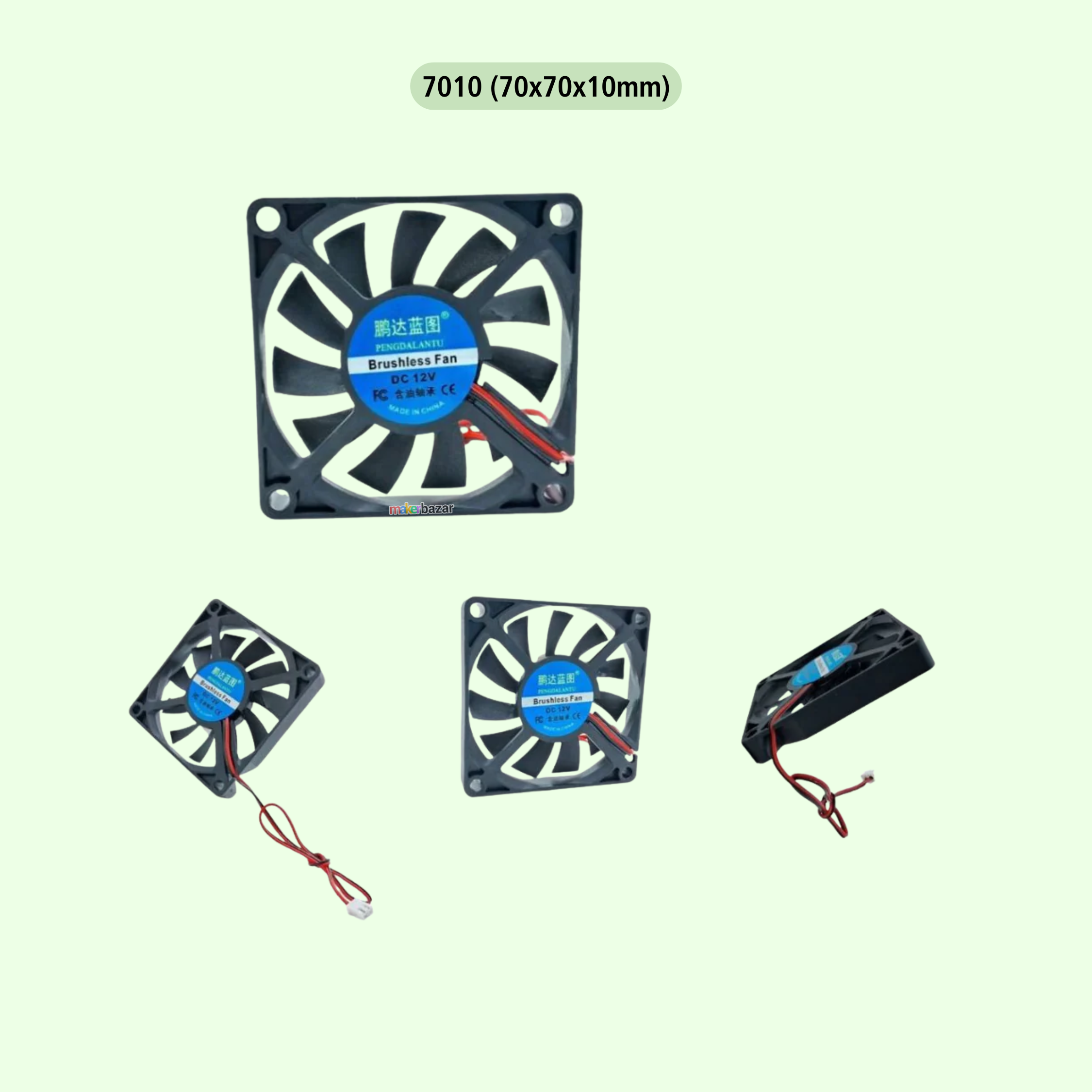 Generic: Axial DC Cooling Fan Blowers